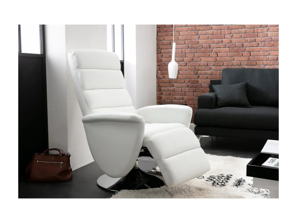 Sillón Quietena manual blanco