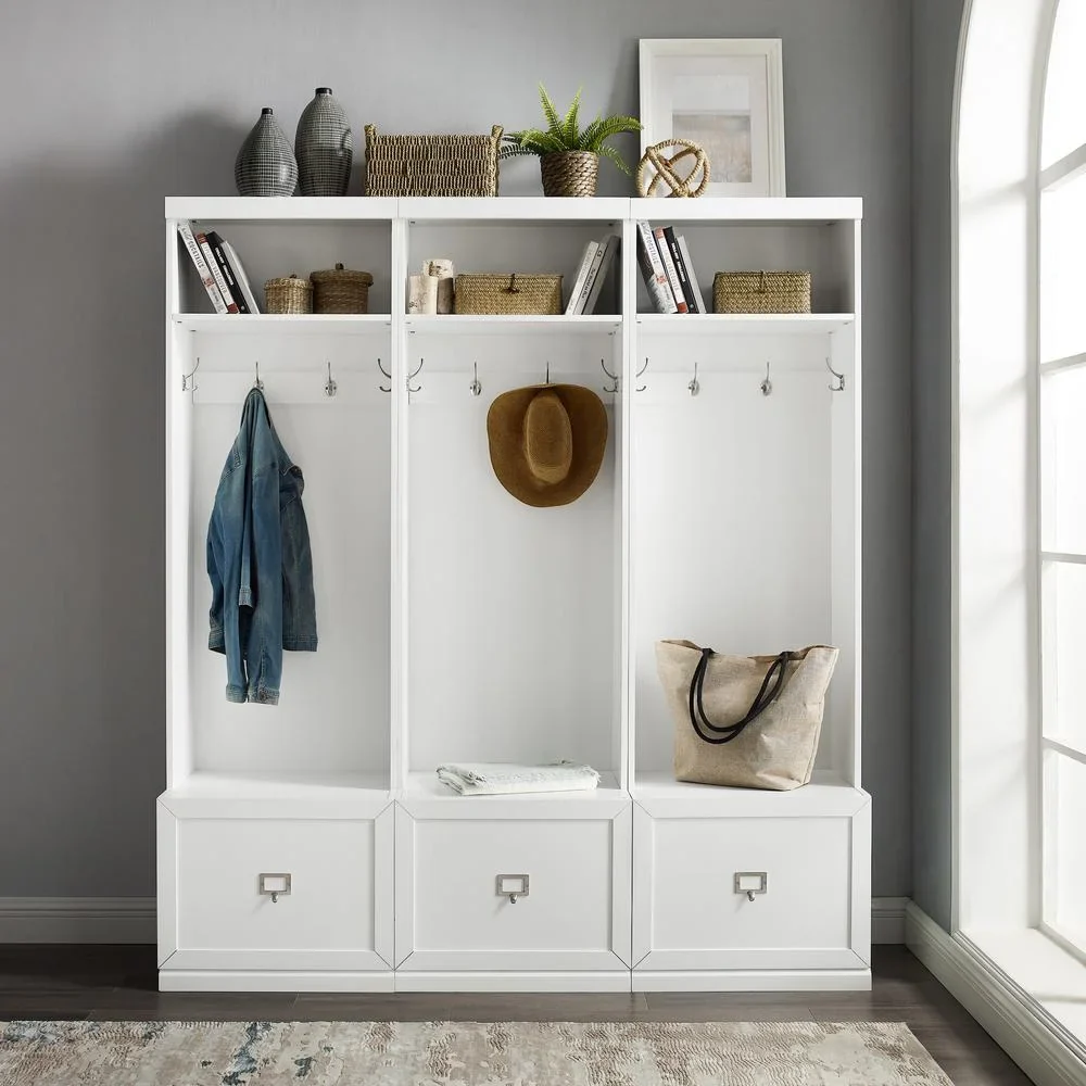 Crosley Furniture Harper Hall Tree in White