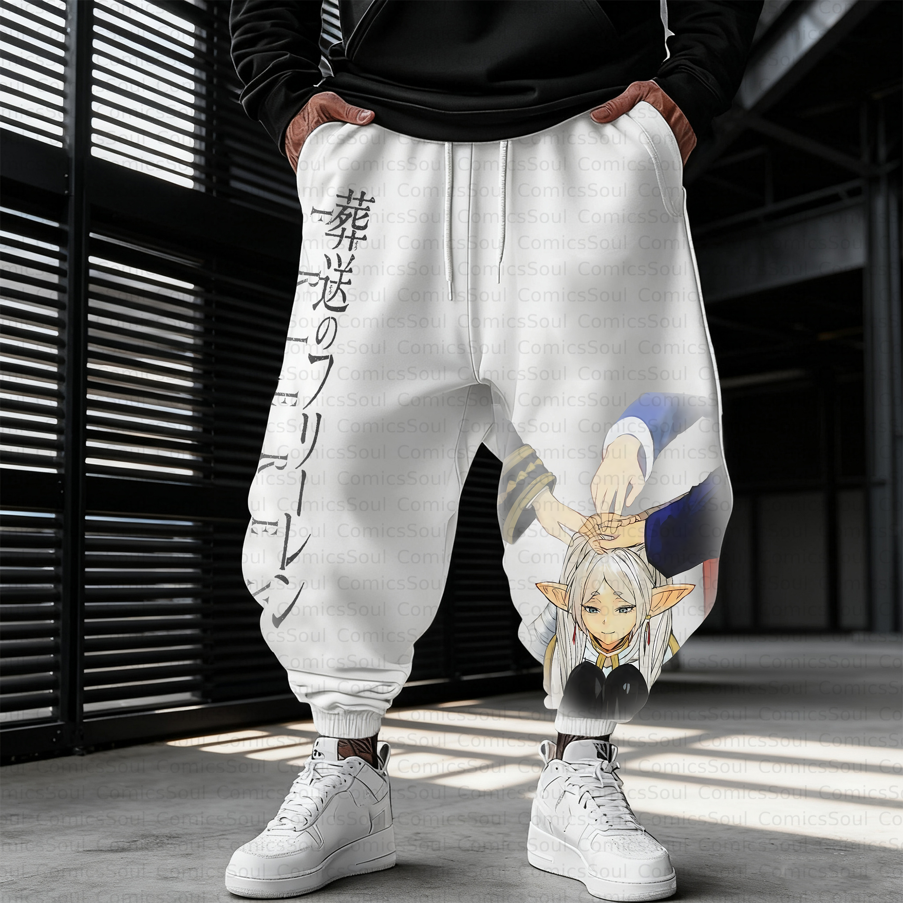 Unisex Casual Anime Streetwear Pant