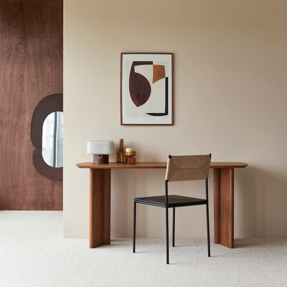 Tikamoon - Bureau van massief acaciahout 160 Suzanne