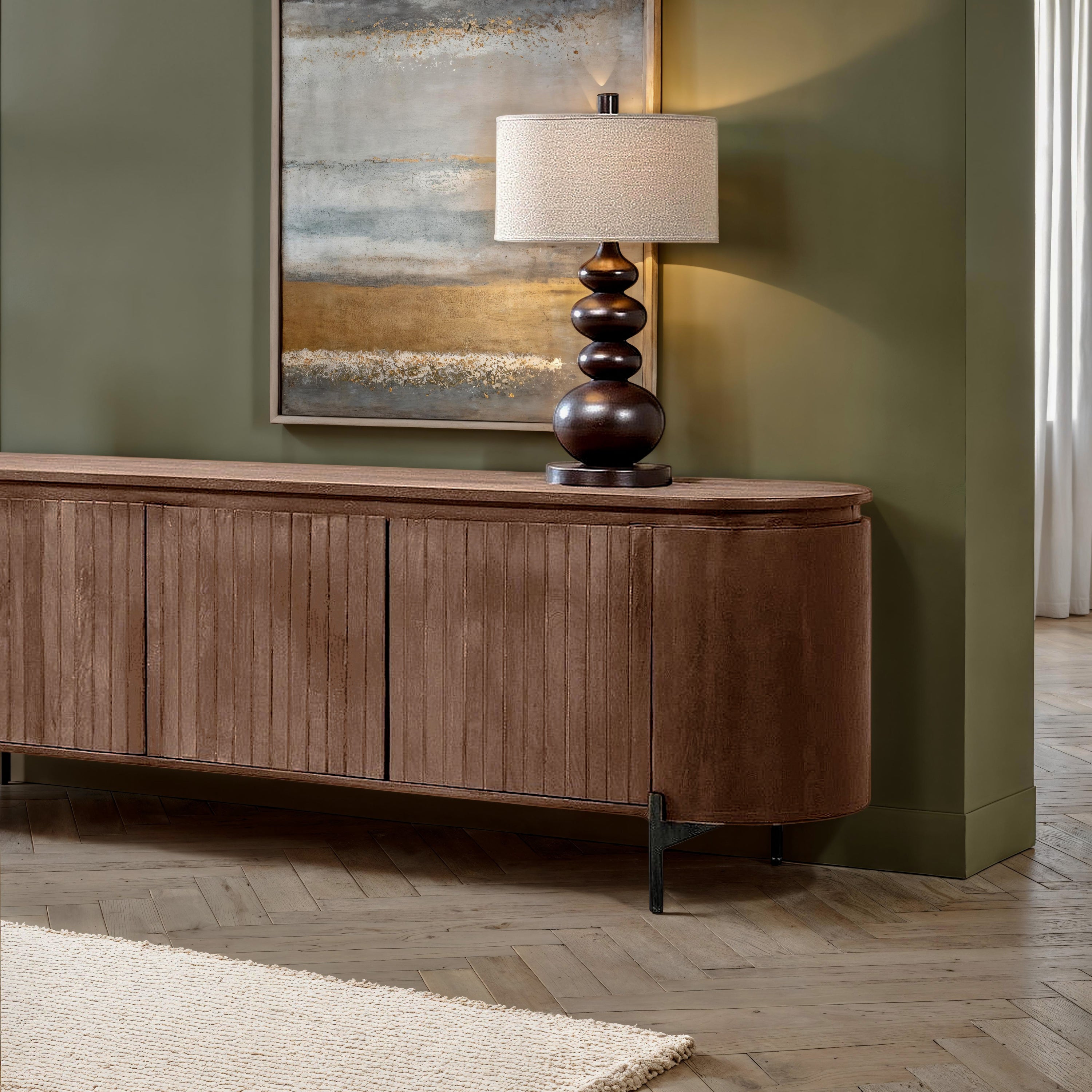 Blokker Grand Tv-Meubel Tabacco Mangohout - B 175 cm