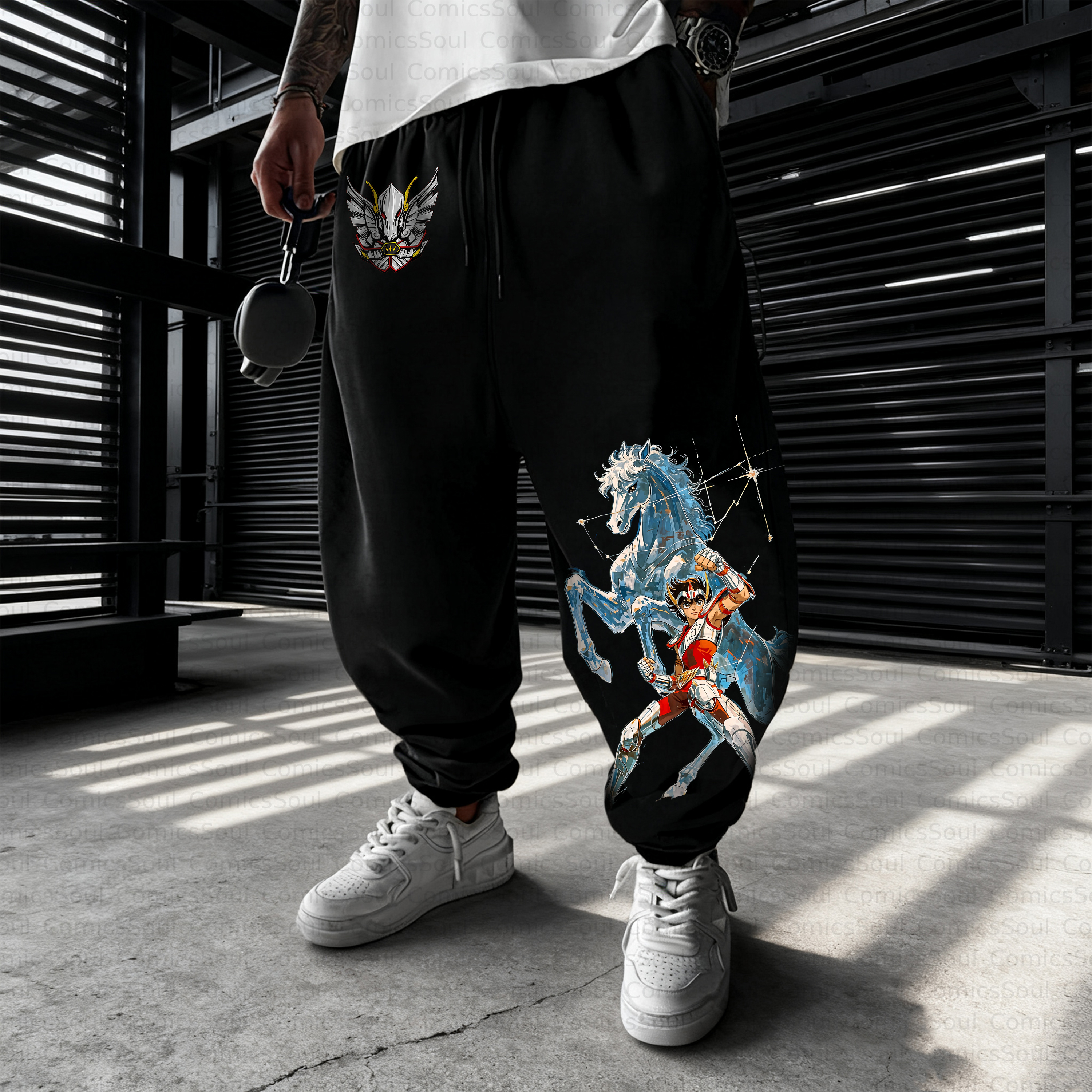 Unisex Casual Anime Streetwear Pant