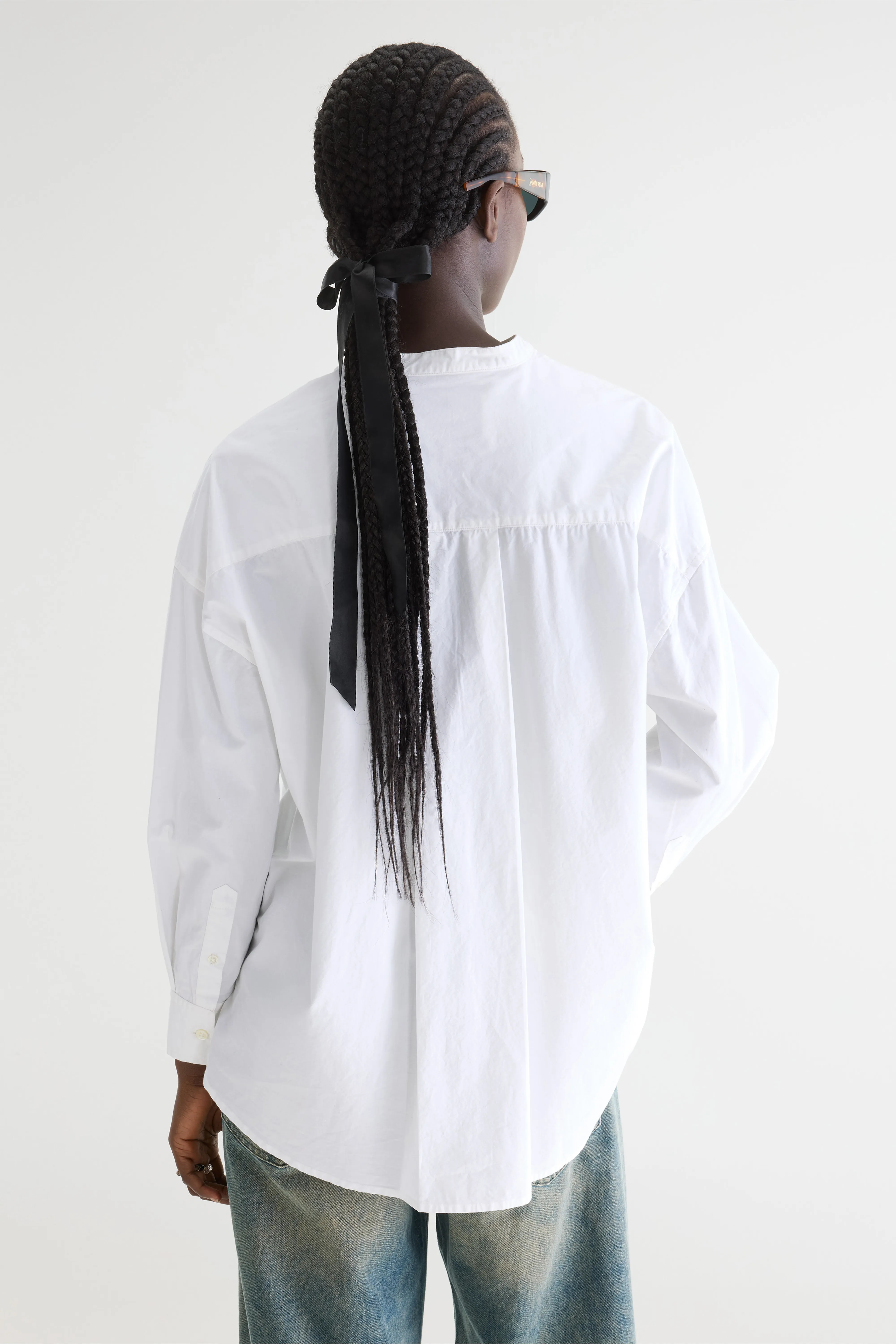 Bellerose Gorky white poplin shirt (252 / W / WHITE)