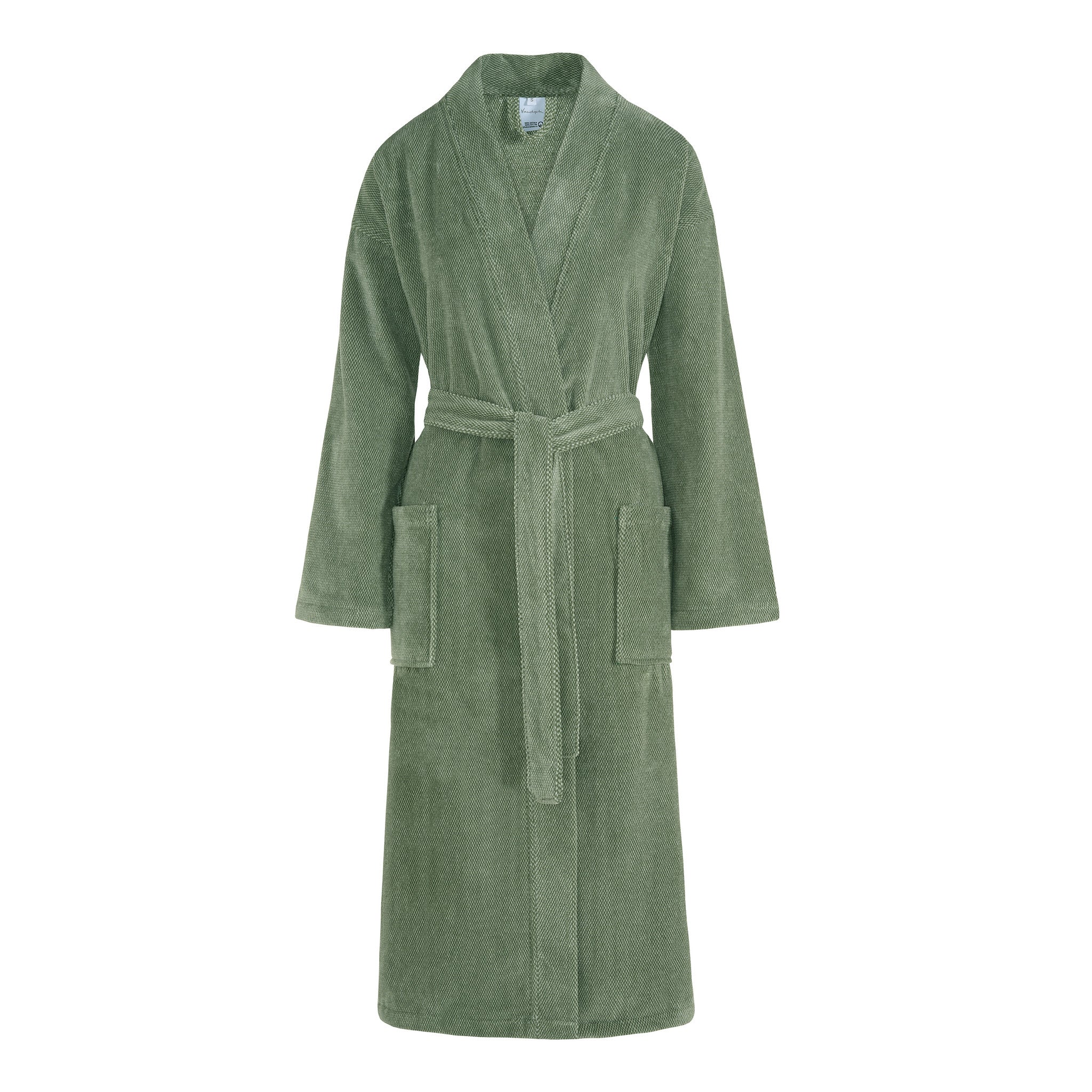 Kyoto Badjas Olive   L   Groen   Katoen