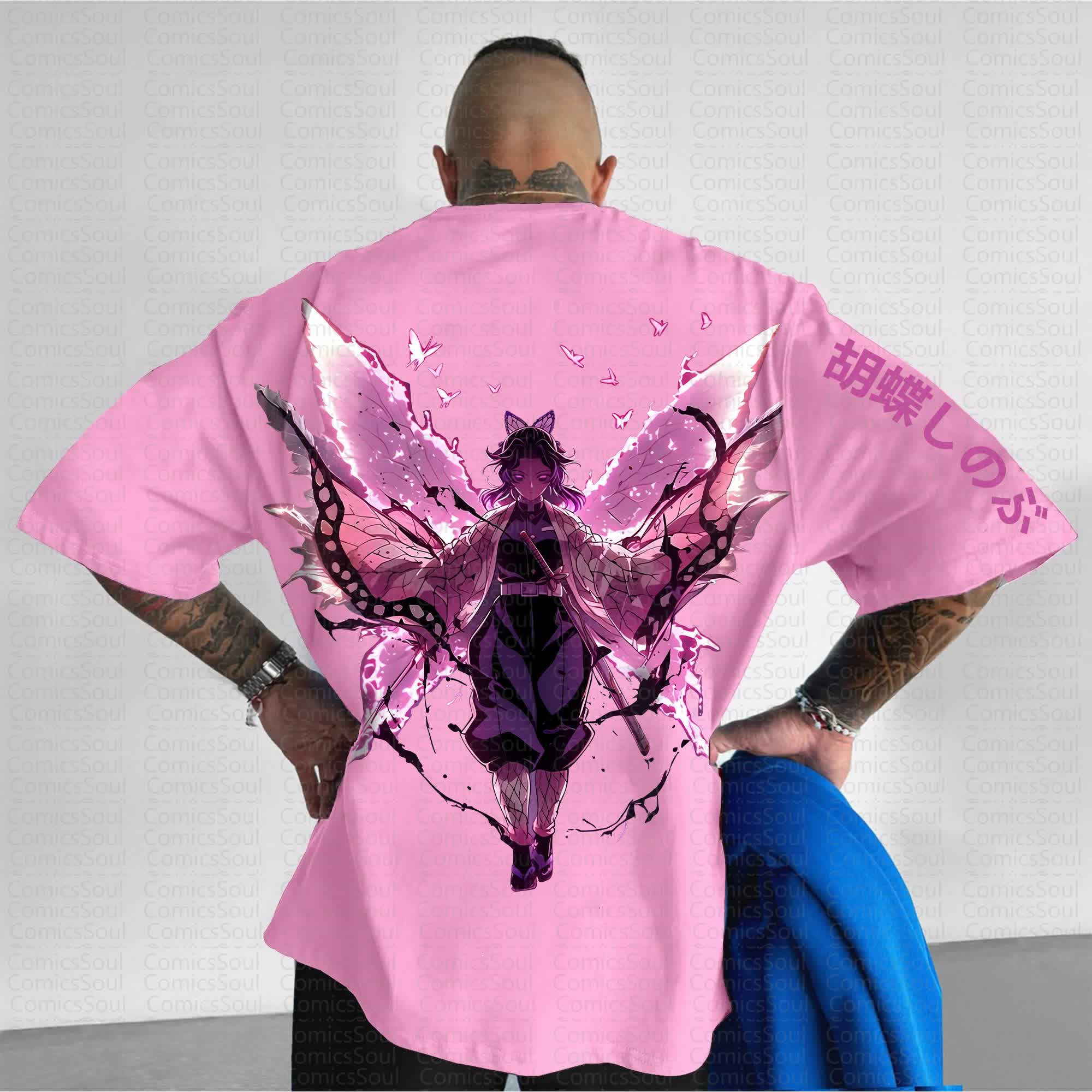 Unisex Anime Inspired Vintage T-Shirt丨Comicssoul