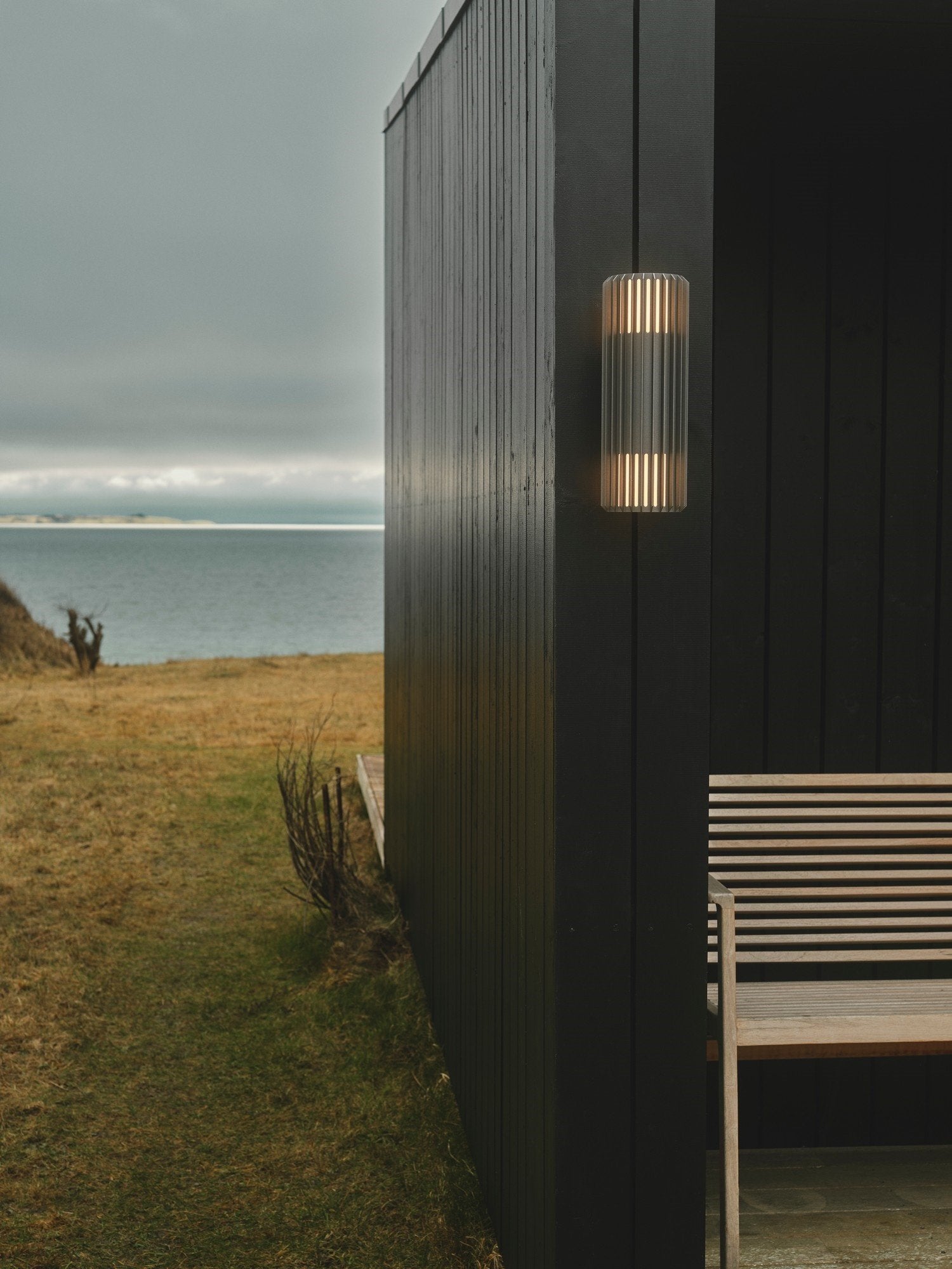 Nordlux Buitenlamp Aludra seaside 2 lichts wand antraciet