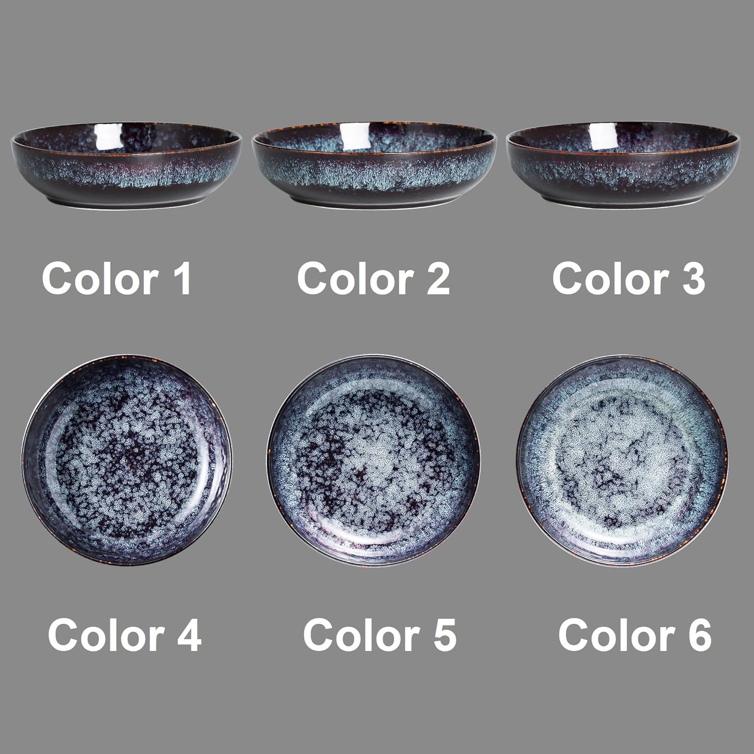 30oz Ceramic bowls set of 4-8