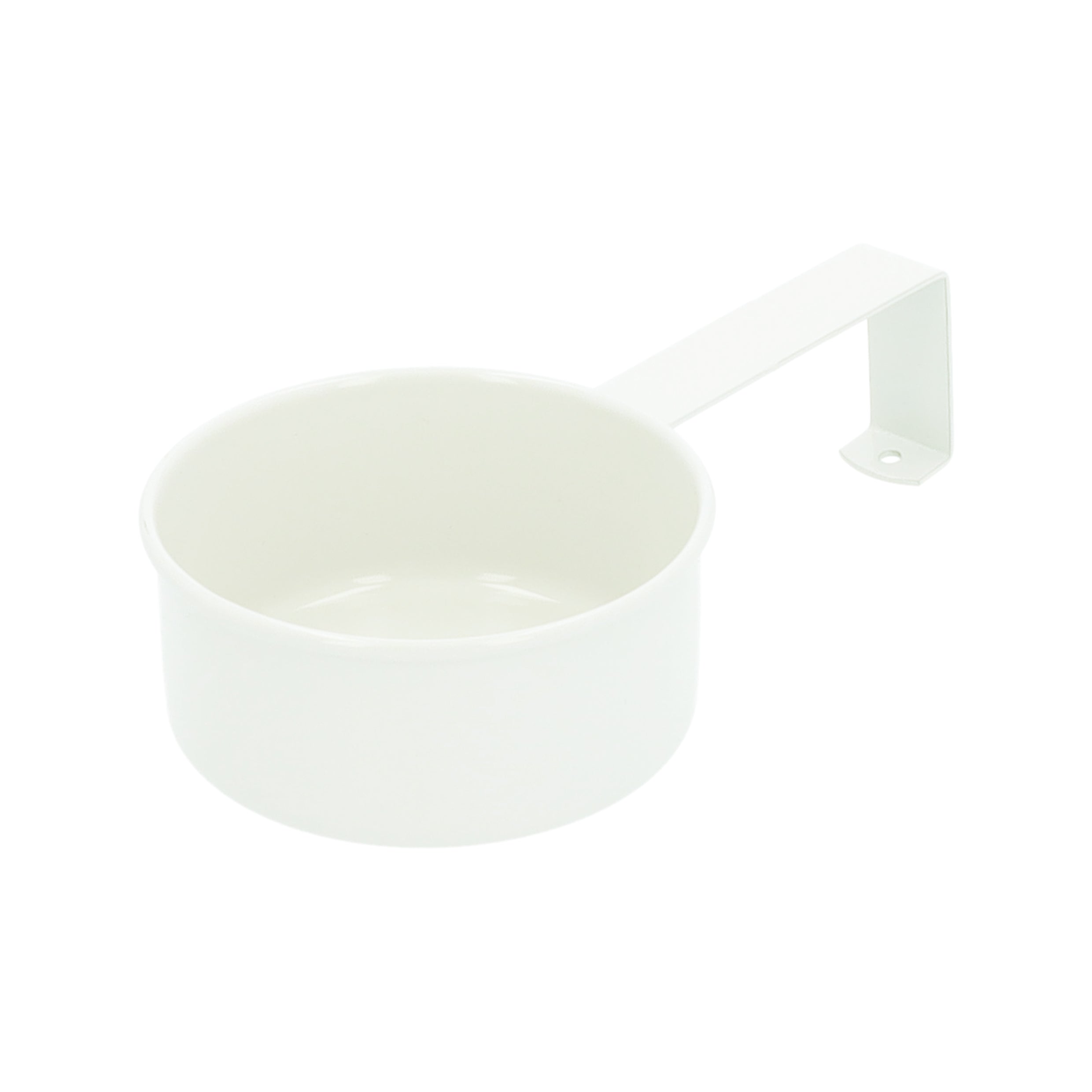 QUVIO Waspoeder box - Metaal - Wit