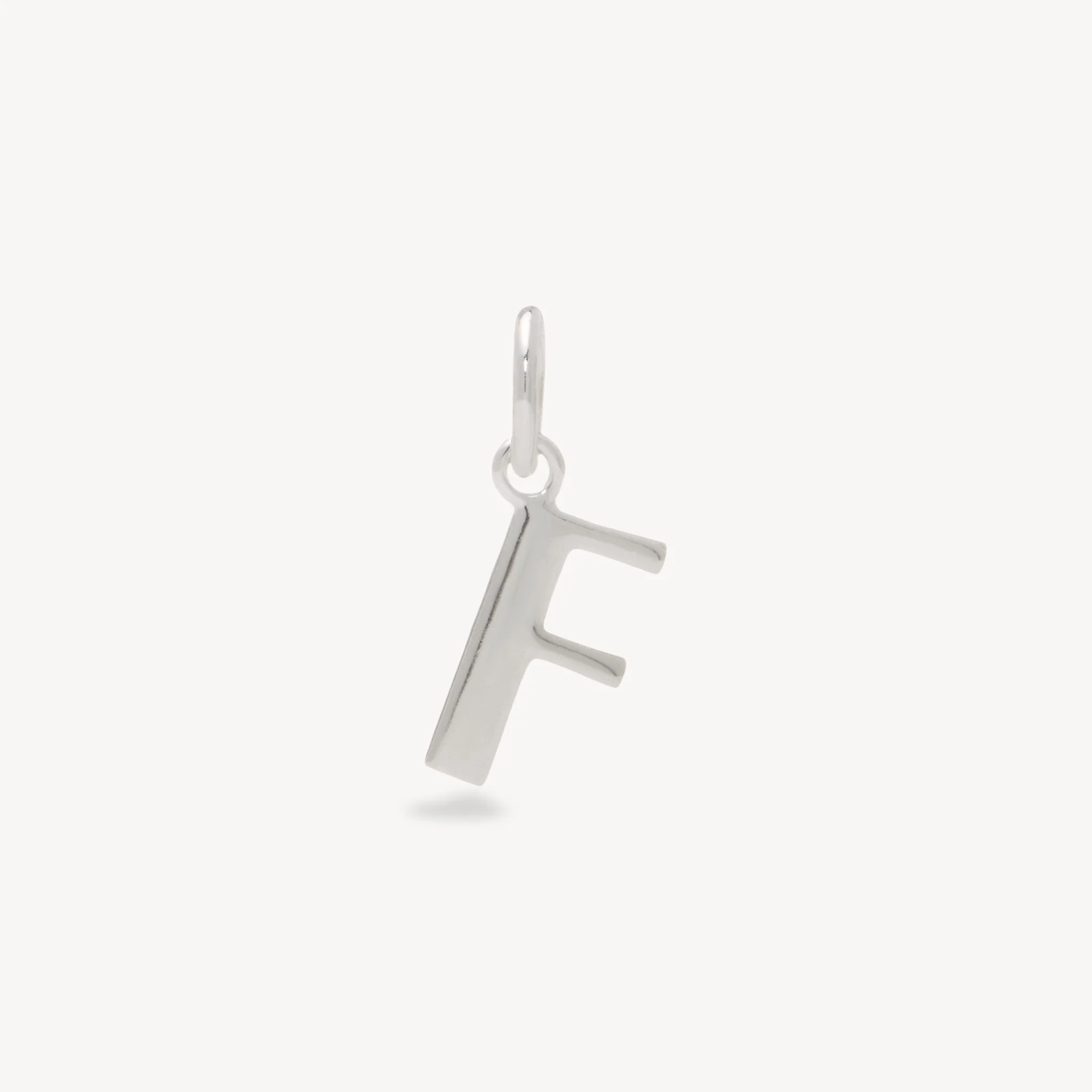 Sterling Silver Letter Charm