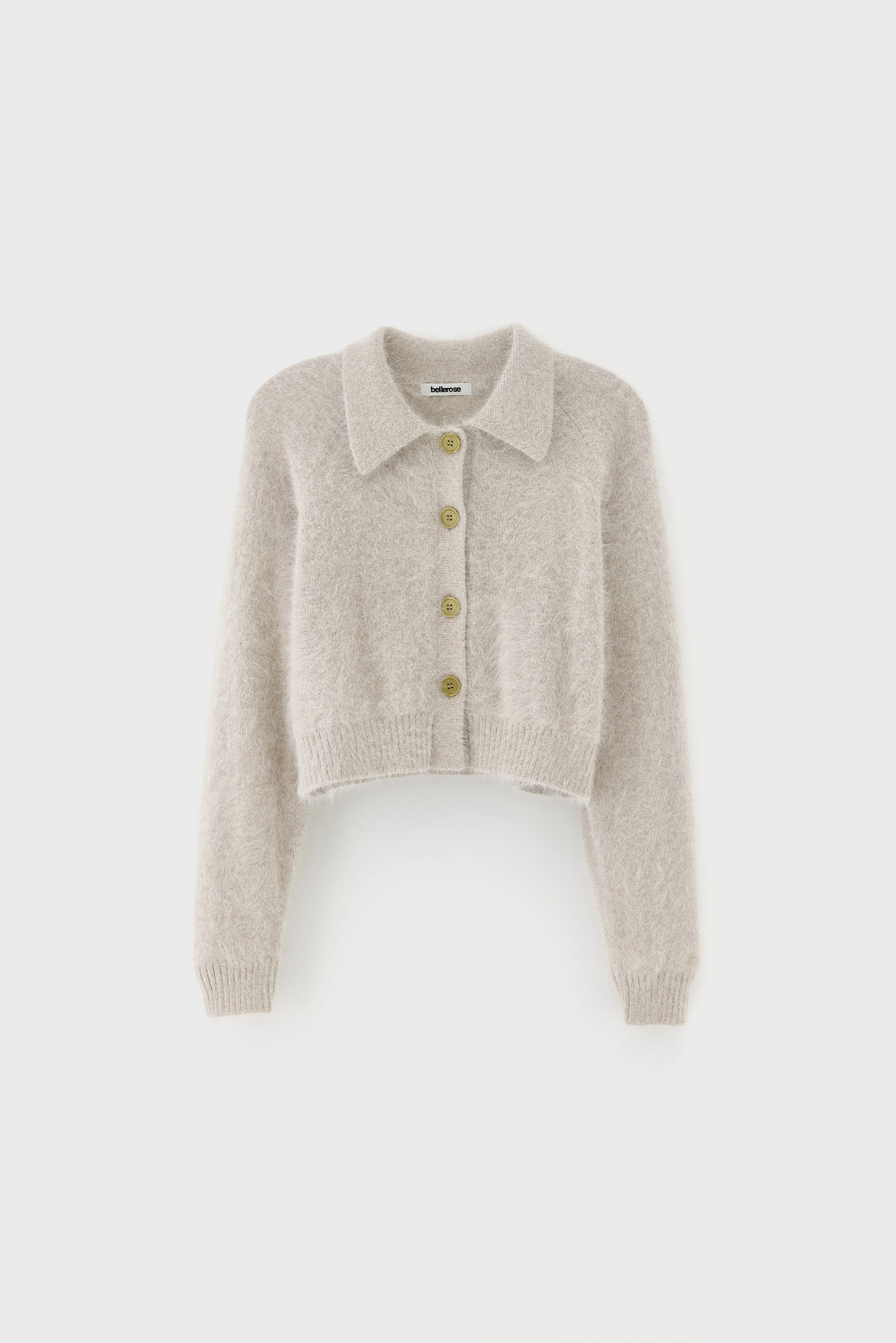 Bellerose Datco angora-blend cardigan (261 / W / LIGHT GREY)