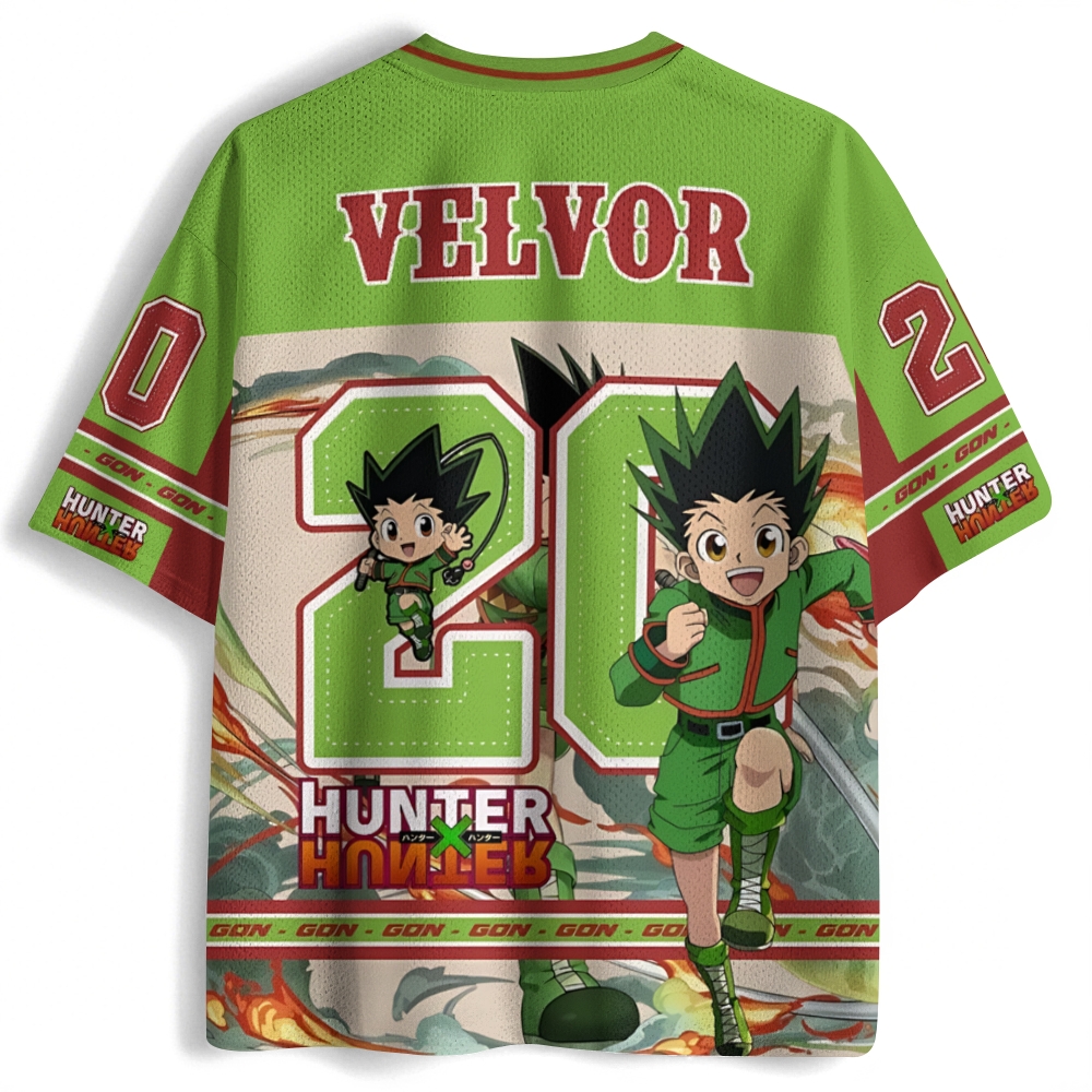 Hunter x Hunter Anime Football Jersey