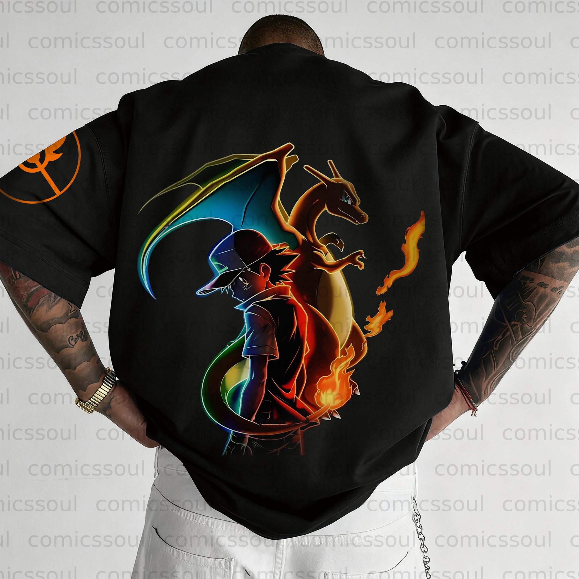 Unisex Anime Inspired Vintage T-Shirt