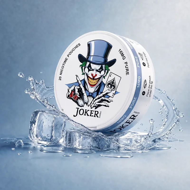 Joker Pure 16mg nicotine pouches lifestyle