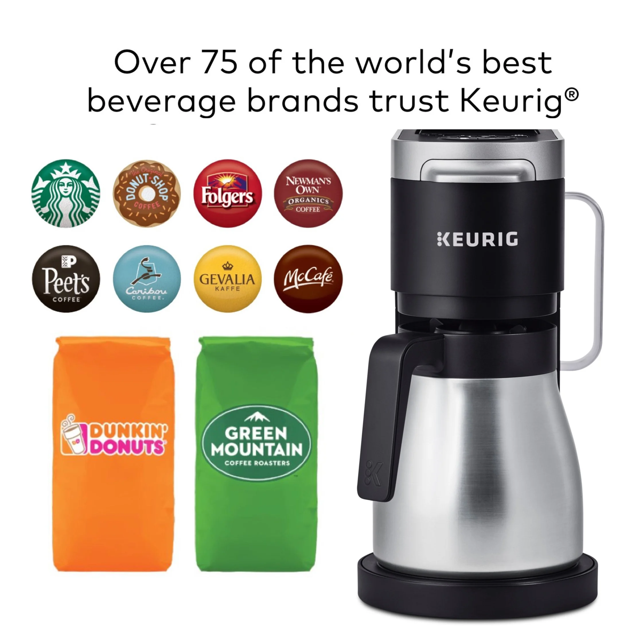 Keurig K-Duo Plus Single Serve & Carafe Coffee Maker - Image 11