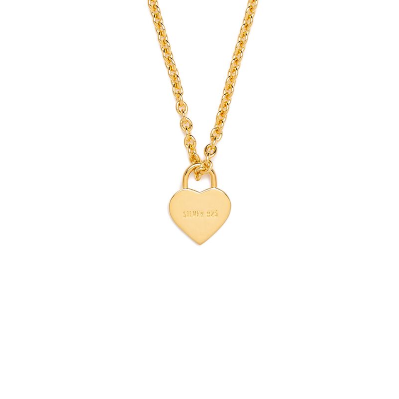 HUMAN MADE HEART SILVER NECKLACE