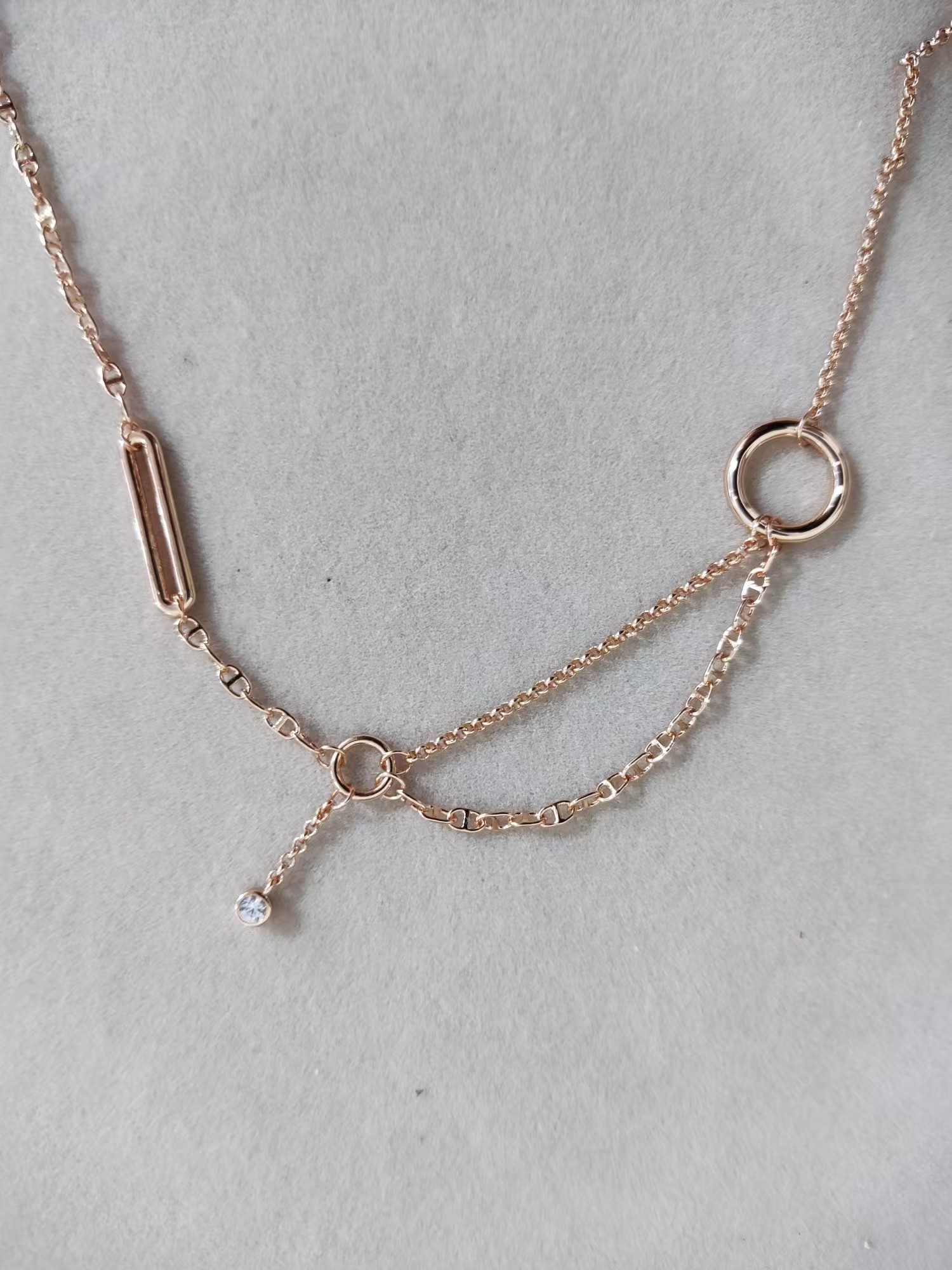 Hermes Drop Pendant Y Necklace - Original Replica Club