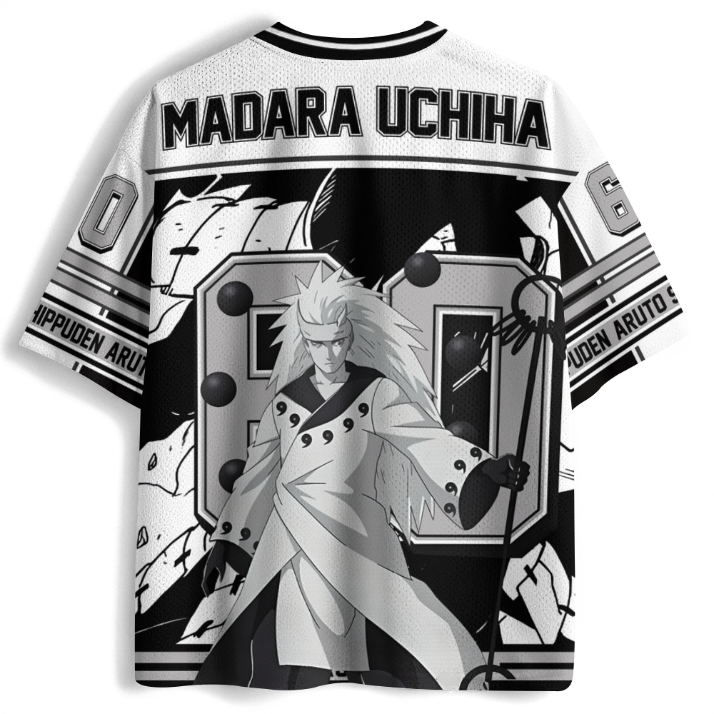 Naruto Anime Football Jersey TeeThreads Sustain the Scene with Custom Apparel