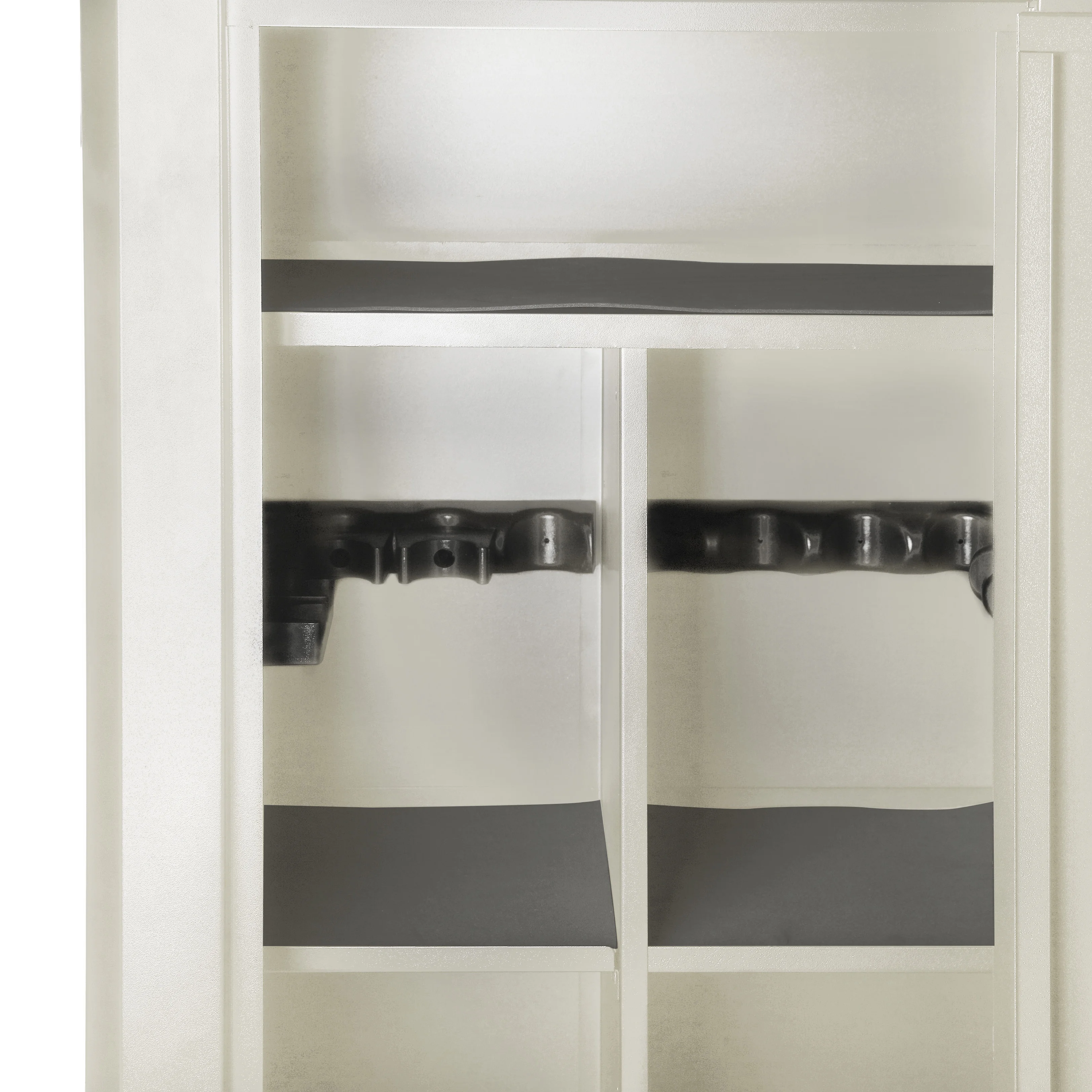 Mossy Oak 18 Gun Security Cabinet, 21 in x 18 in x 55 in, Rifle, Key Lock, White - image 4