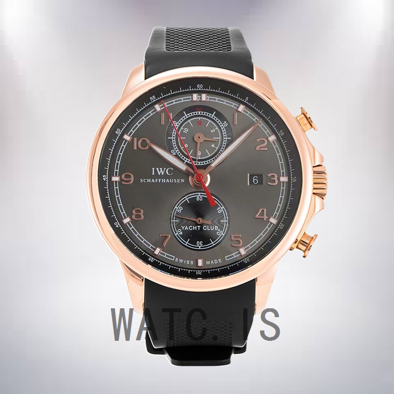 IWC Portuguese Chrono 43mm/40mm IW390209 Men's Grey Dial Automatic