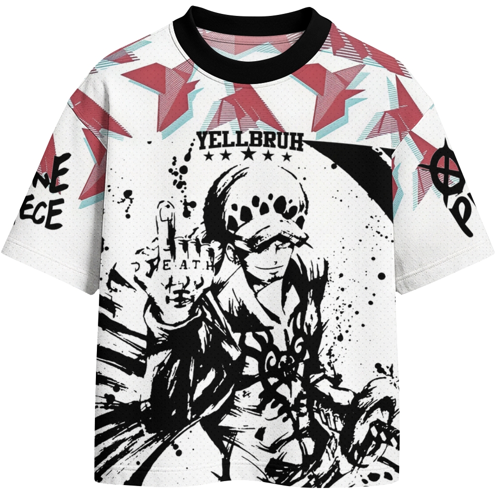 One Piece Crew Neck Football Jersey