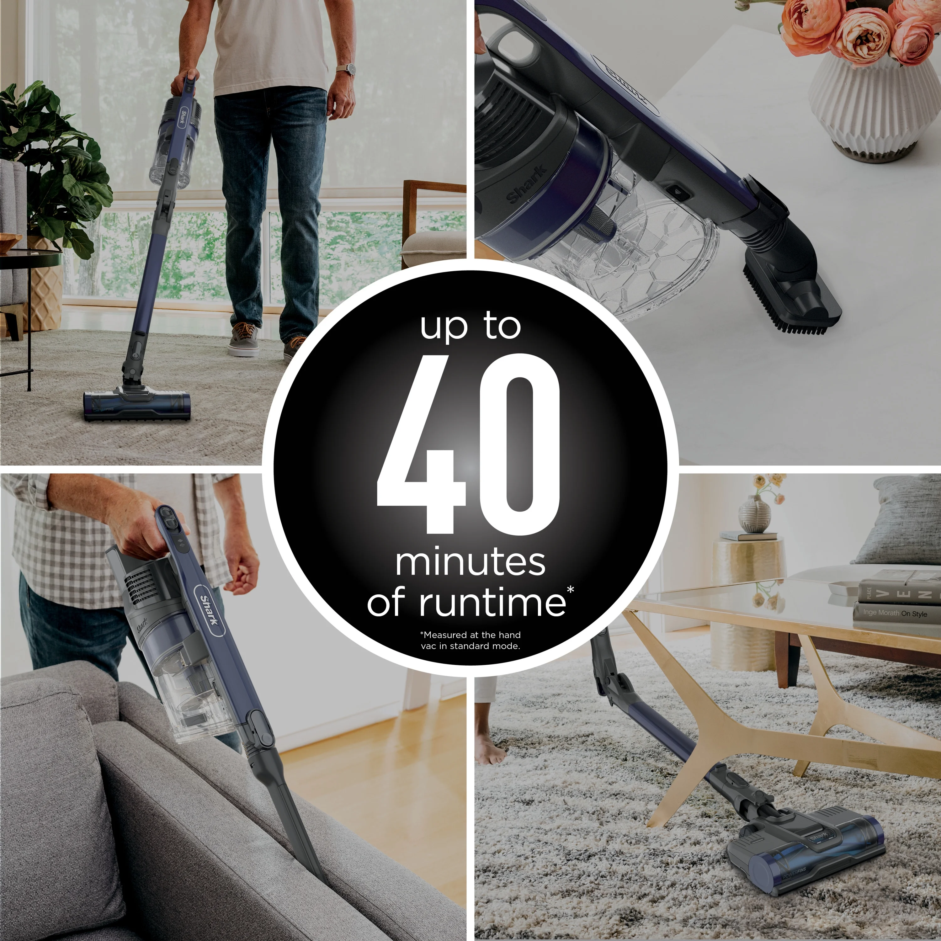 Shark Pet Pro Cordless Stick Vacuum with MultiFLEX, Blue, IZ340H - Image 10