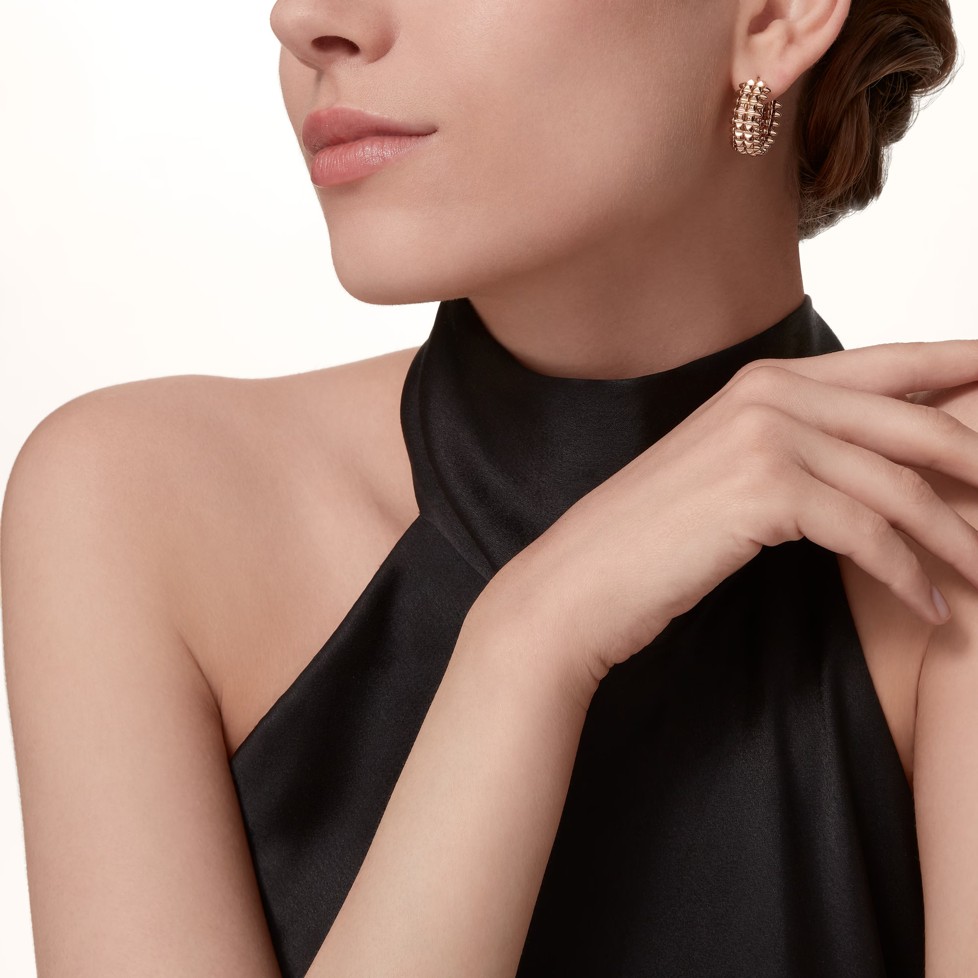 Cartier Clash de Cartier Hoop Earrings, Double Row - Original Replica Club