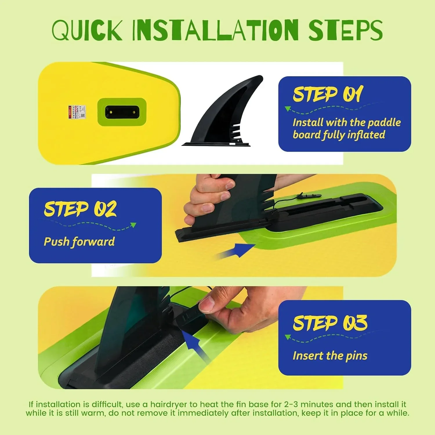 FunWater Inflatable Stand Up Paddle Board, 11 ft x 32 in x 6 in - SUP Paddle Accessories - Image 40 FunWater Inflatable Stand Up Paddle Board, 11 ft x 32 in x 6 in - SUP Paddle Accessories - Image 40