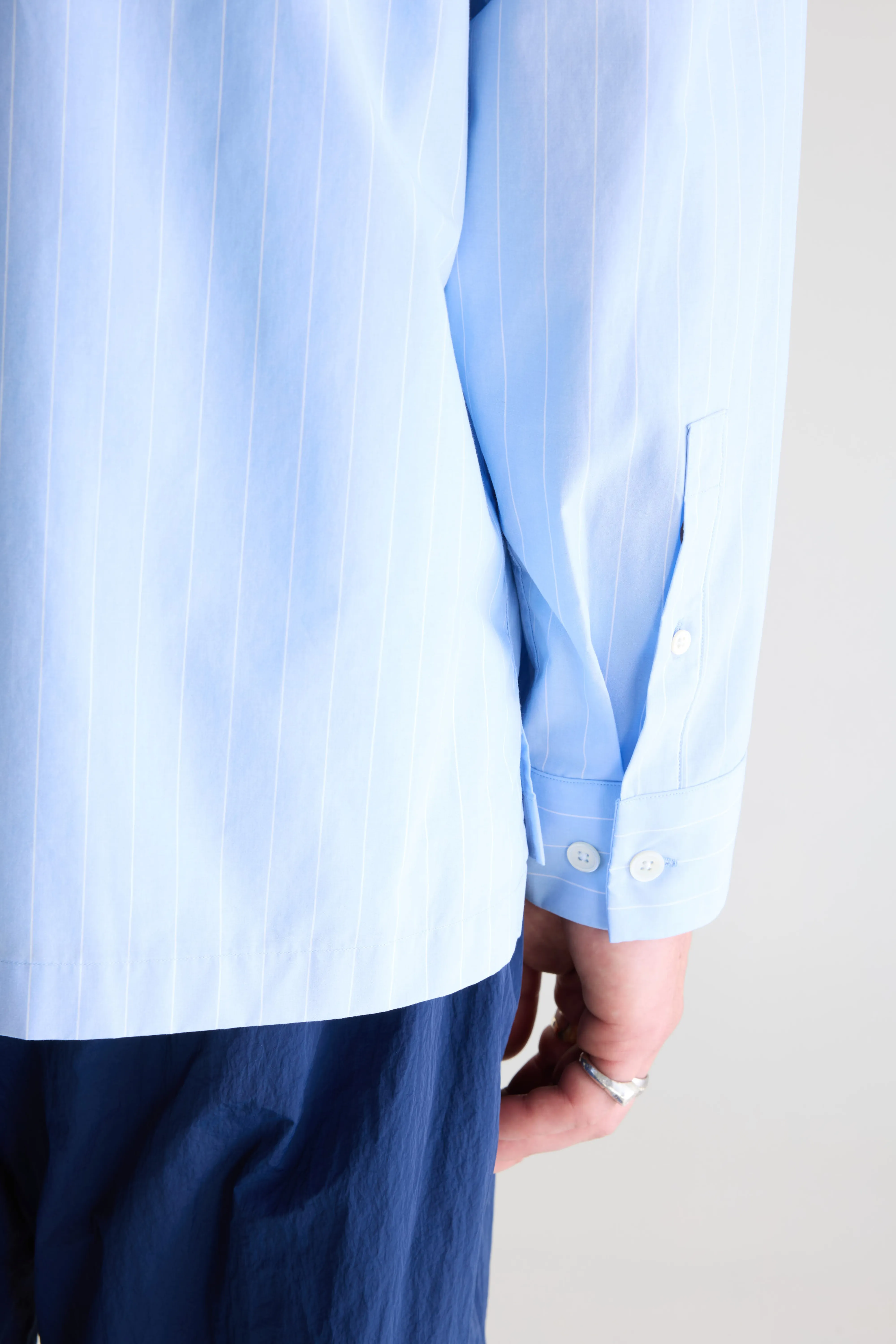 Bellerose Flippy striped poplin shirt (261 / M / STRIPE B)