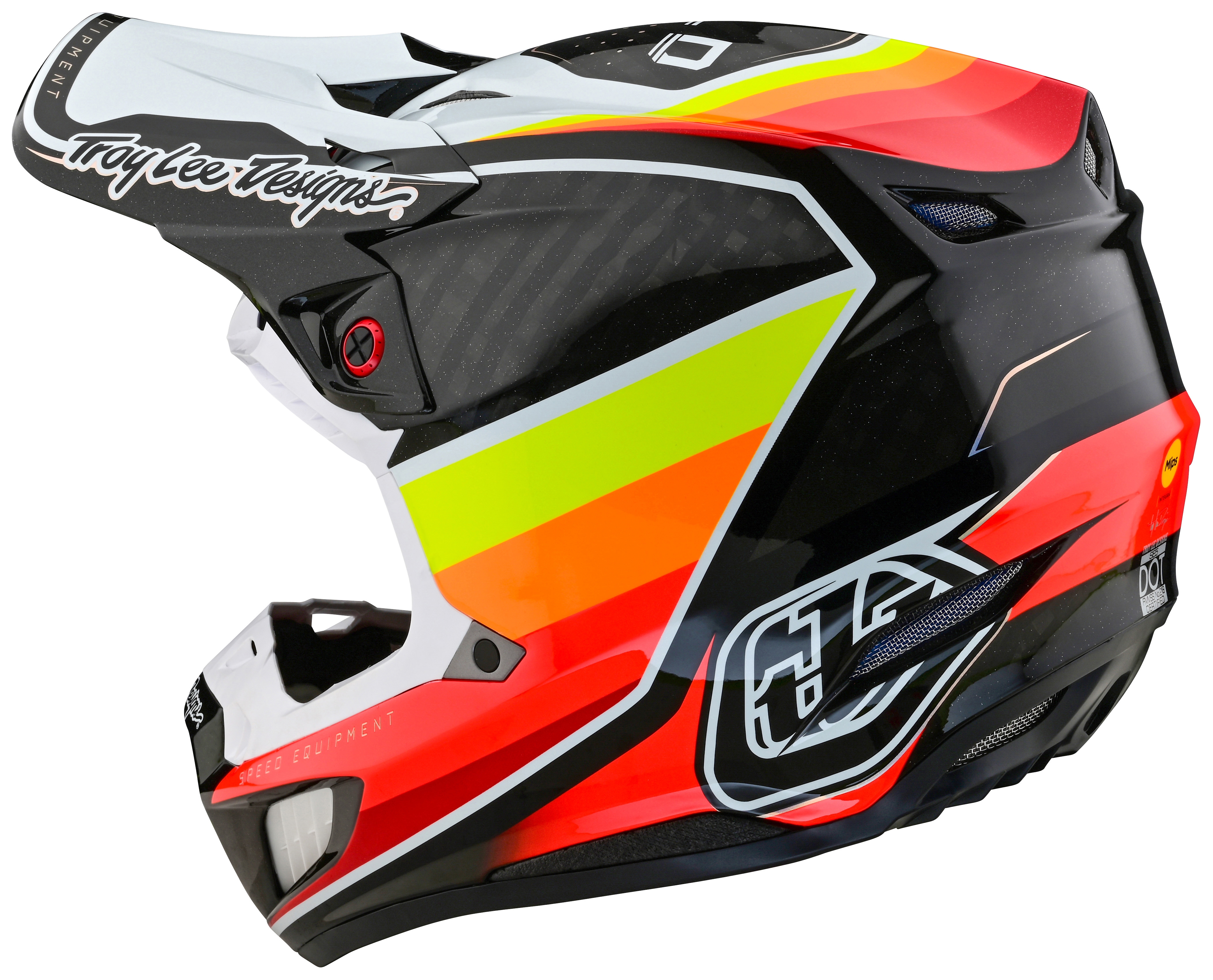 SportsBikeShop Troy Lee SE5 Carbon Reverb Helmet (SM)