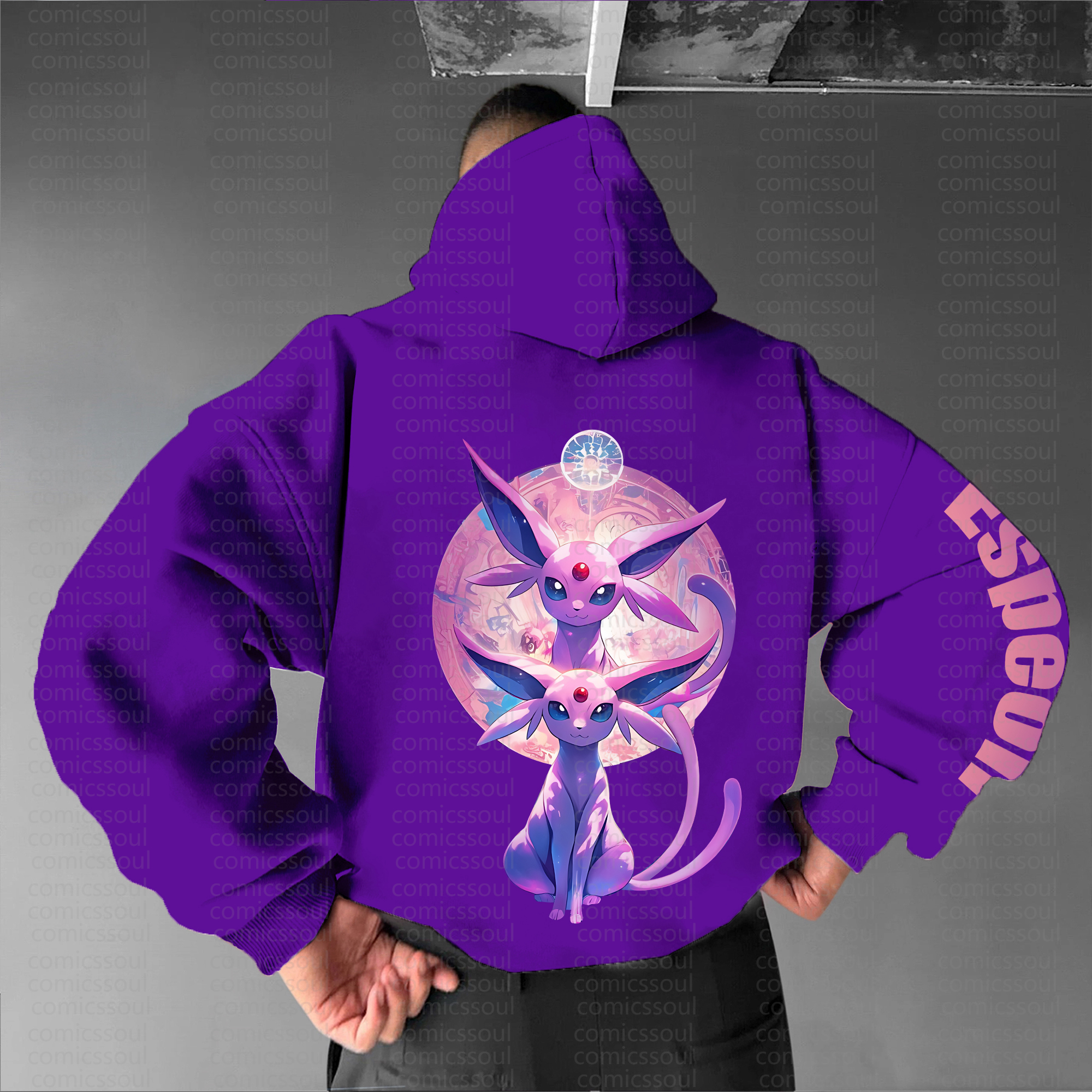 Unisex Anime Graphic Streetwear Vintage Hoodie丨Comicssoul
