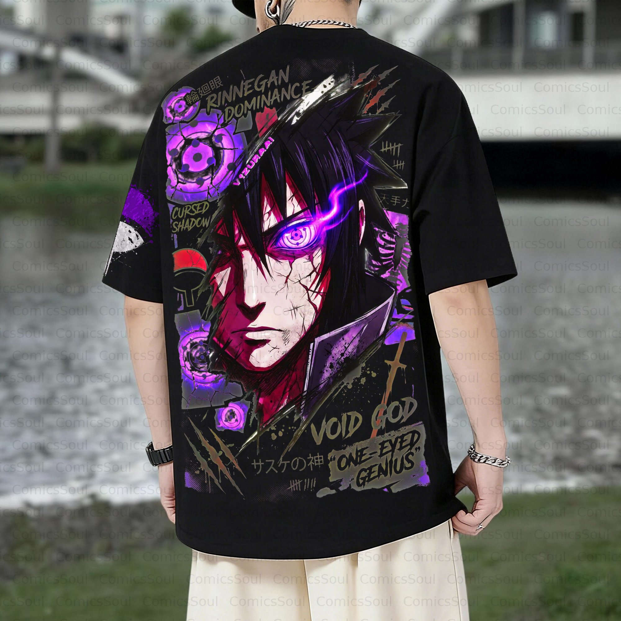 Unisex Anime Inspired Vintage T-Shirt