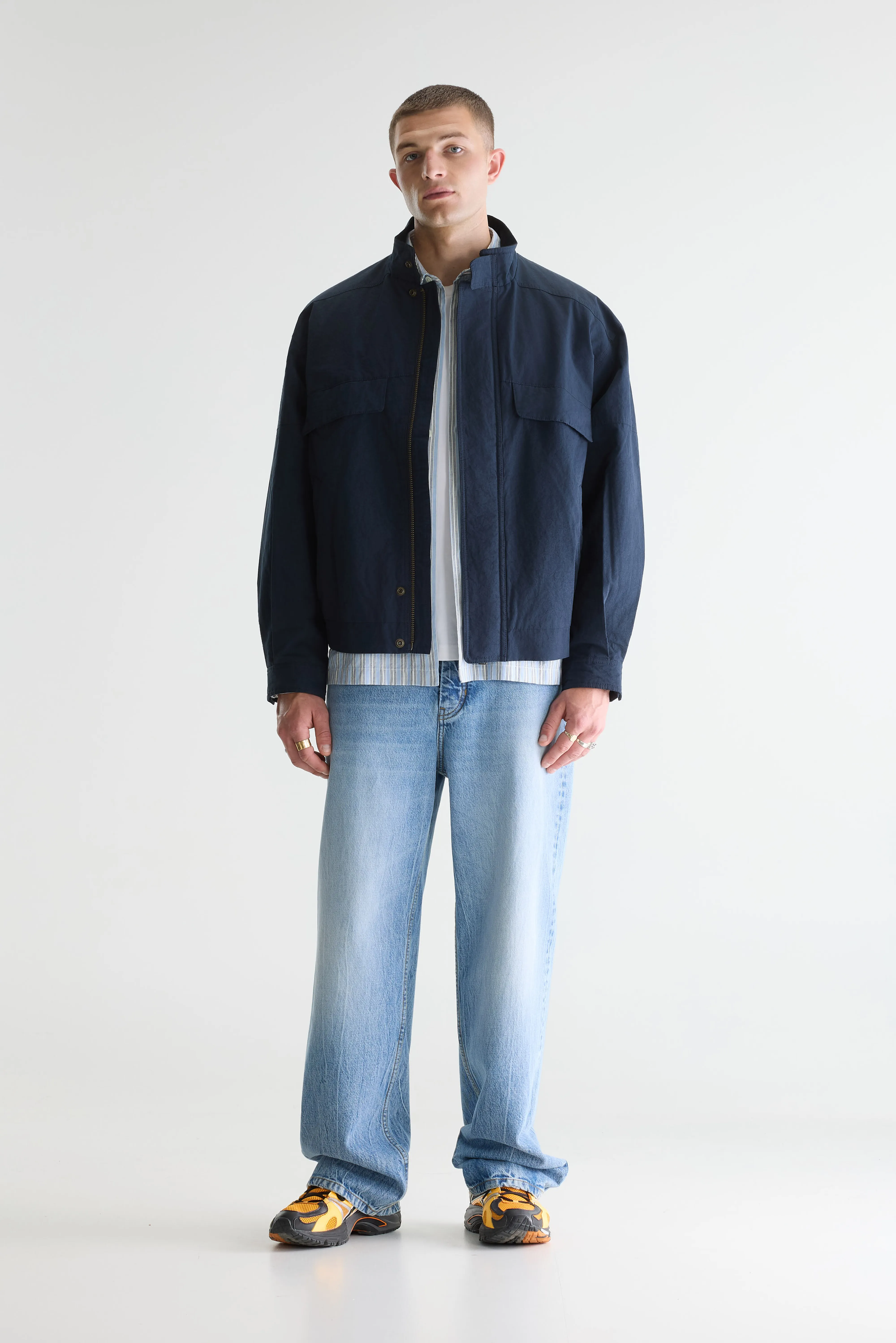 Bellerose Jabon relaxed jacket  (261 / M / NAVY)