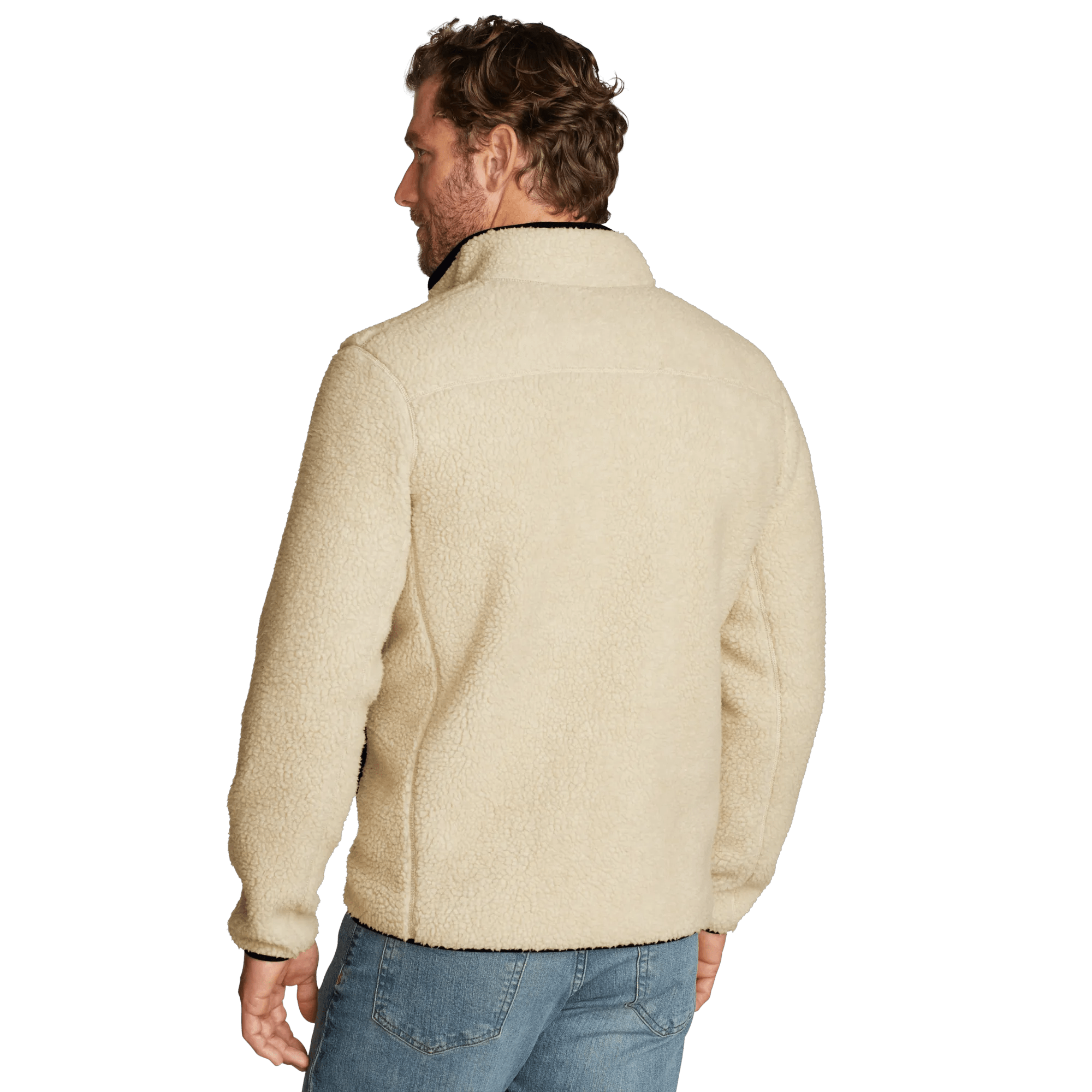 Men's Chilali Faux Shearling Fleece Jacket - Eddie Bauer Outlet