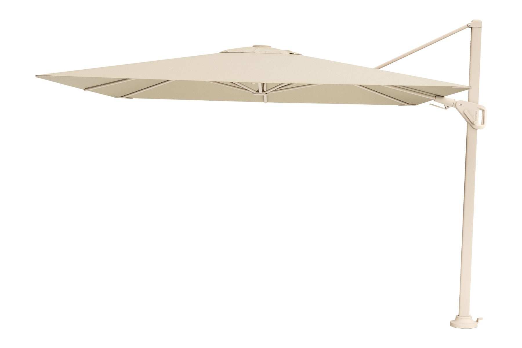 Platinum Nexus T2 zweefparasol 3x3 m. - met voet en hoes