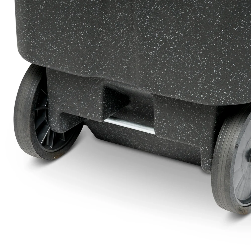 96-Gallon Wheeled Trash Can with Lid