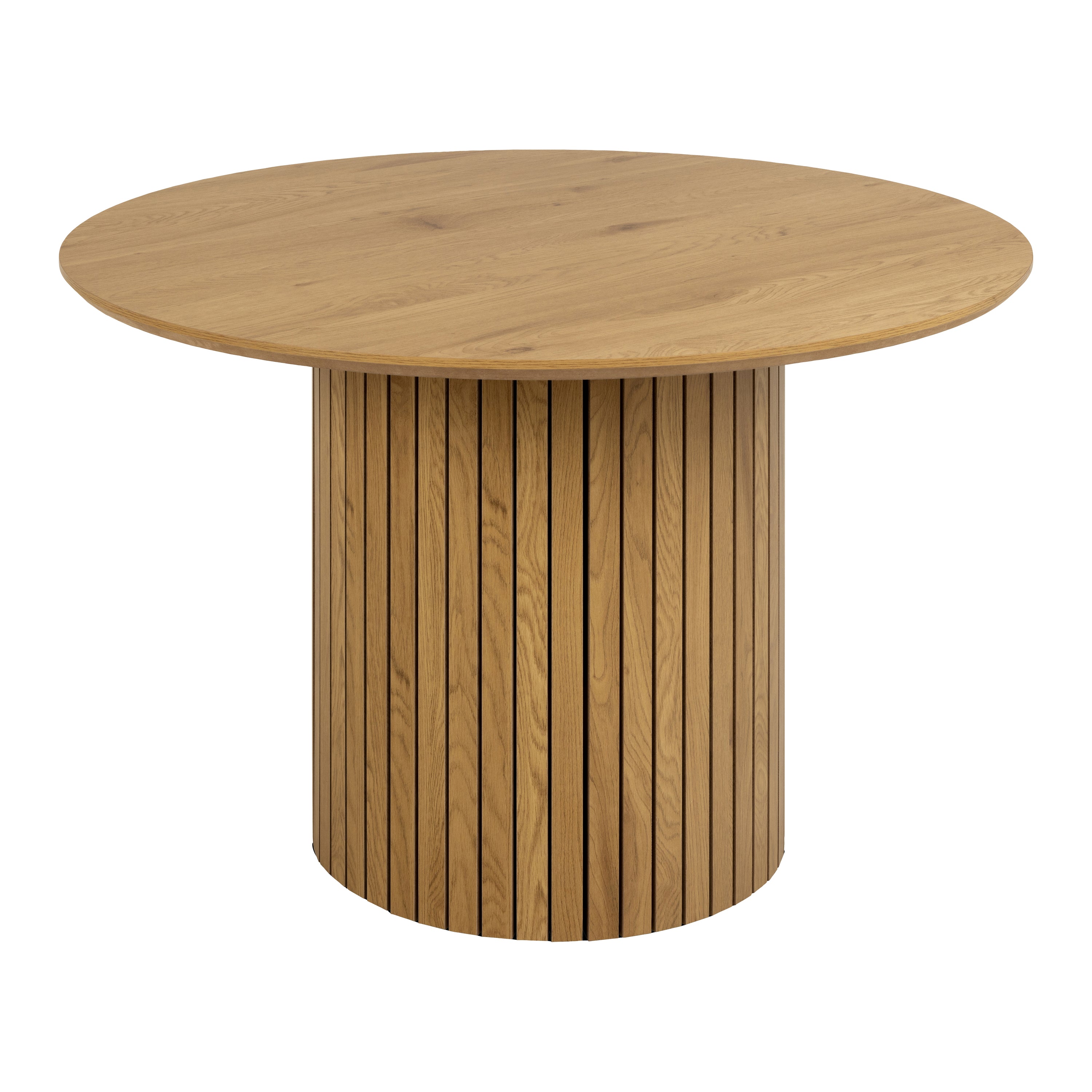 Blokker Column Eettafel - Ø 120 cm - Eiken