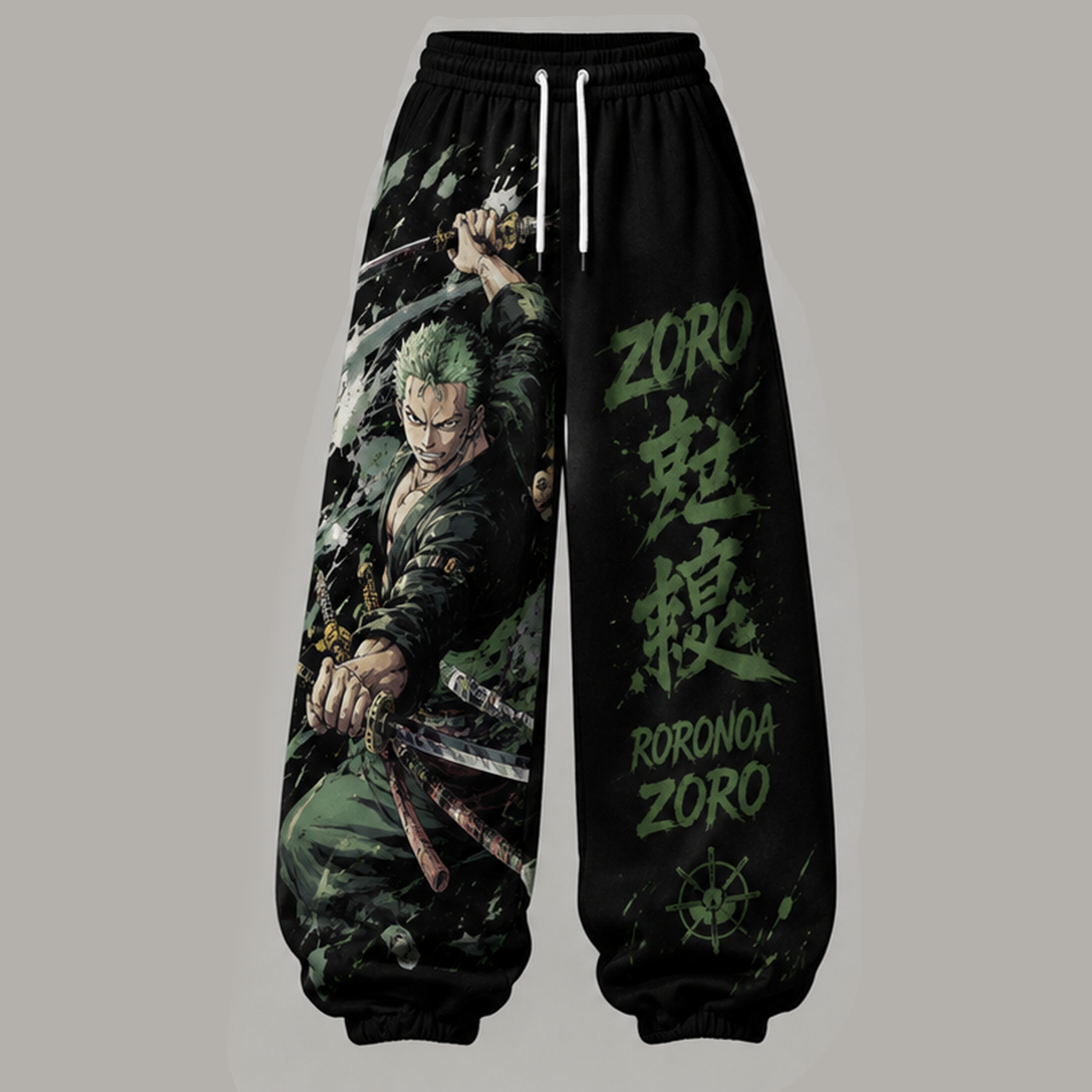 One Piece Cropped Long Sleeve Hoodie & High Waist Jogger Pants Two Piece TeeThreads Sustain the Scene with Custom Apparel