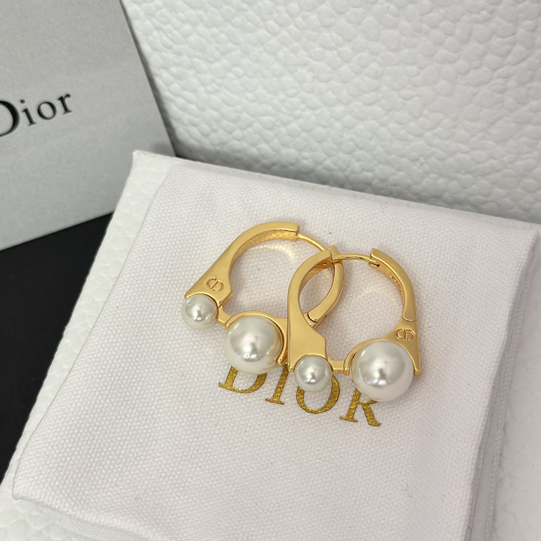 Dior Huggie Hoops Earrings - Original Replica Club
