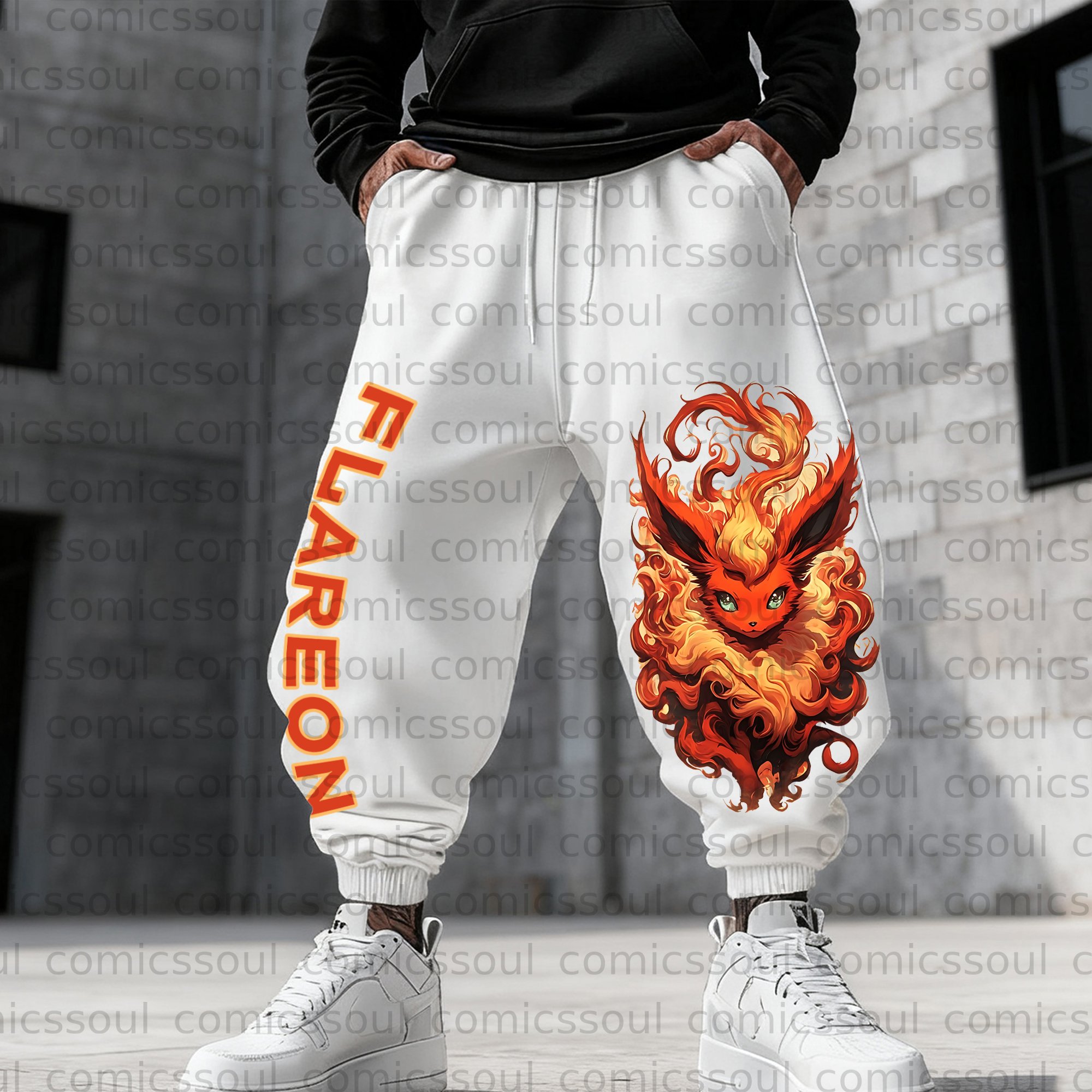 Unisex Anime Inspired Vintage Pants