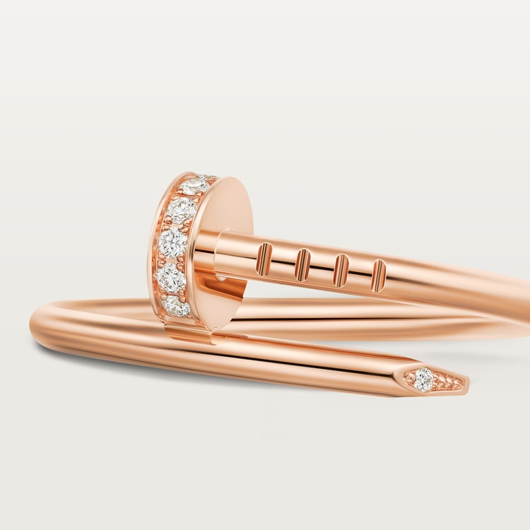Replicate Juste un Clou ring, small model, diamonds(1:1 replica) - Original Replica Club