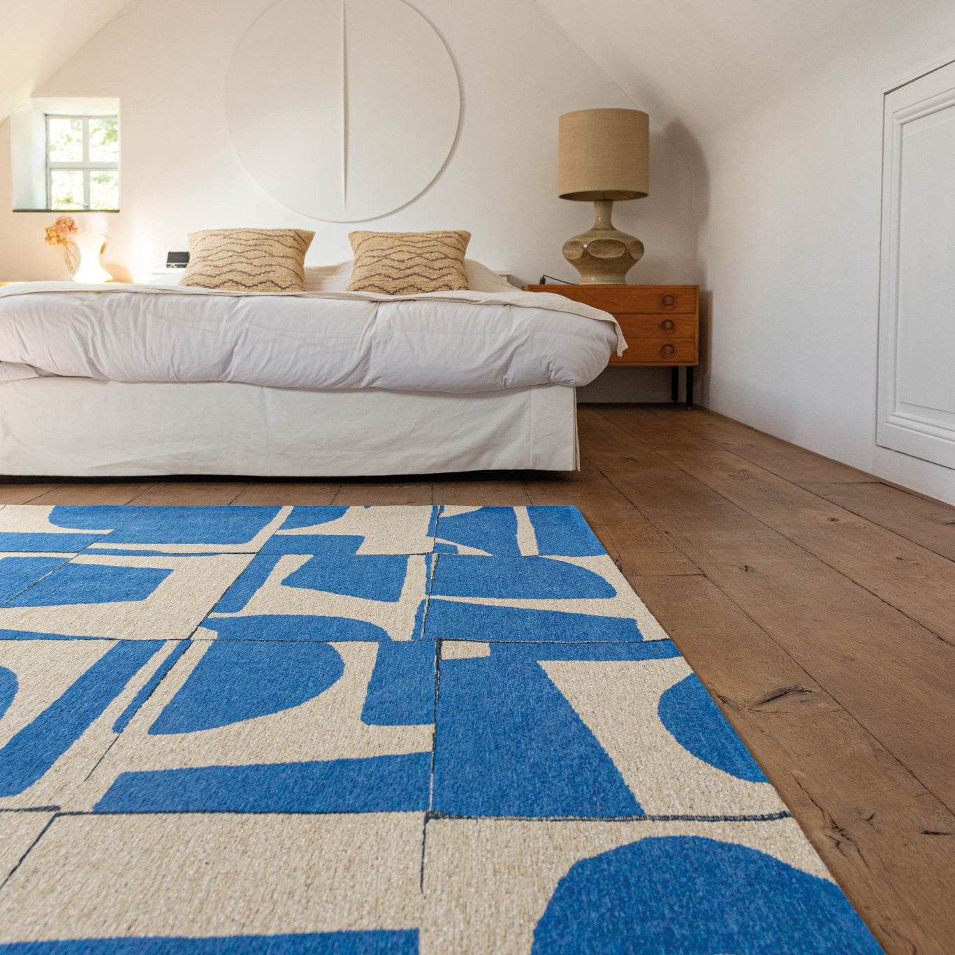 Louis de Poortere Craft Papercut Runner 80 x 250 cm - Campanula