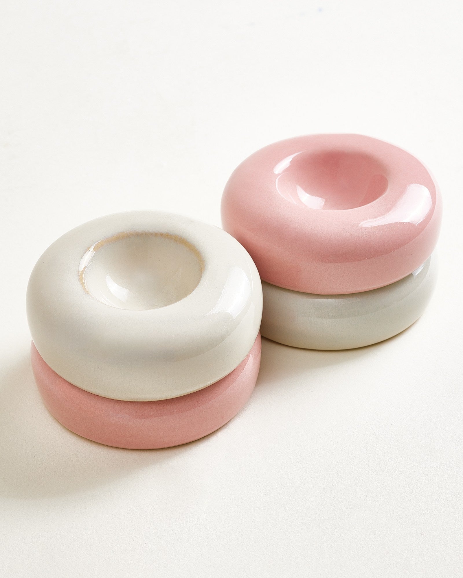 Seia Eierbecher rosa sand 4er-Set