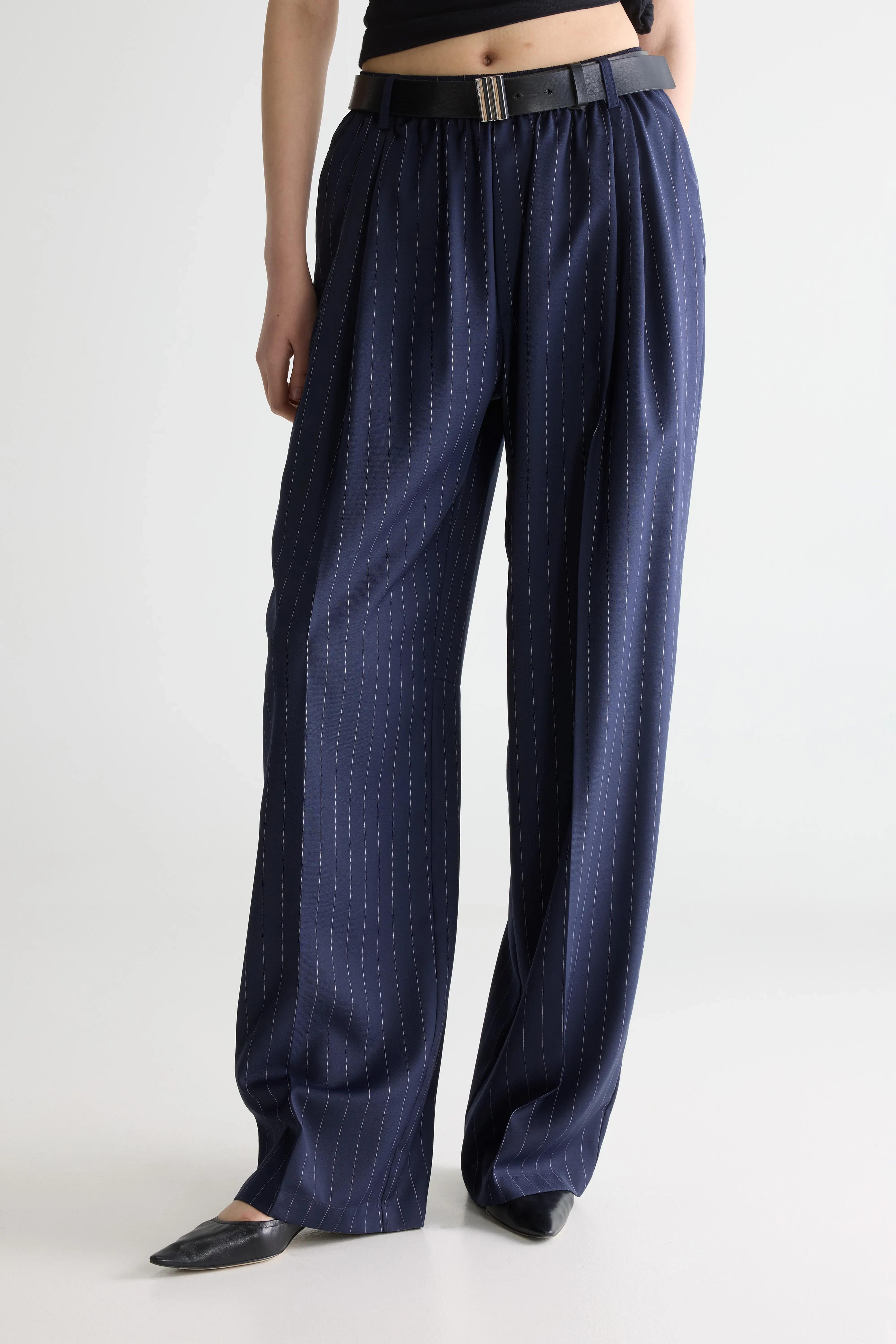 Bellerose Jilo tapered trousers (261 / W / STRIPE A)