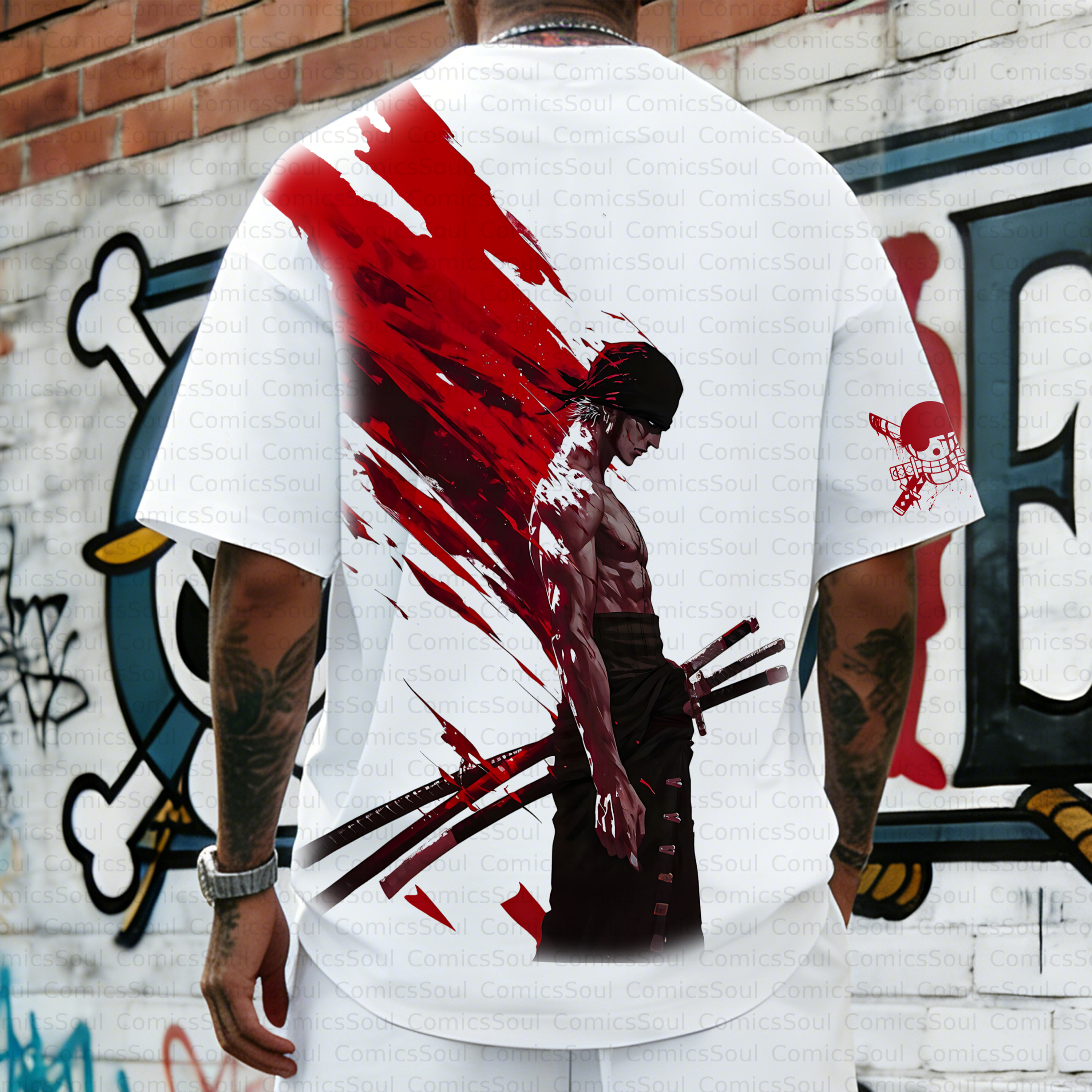 Unisex Anime Inspired Vintage T-Shirt