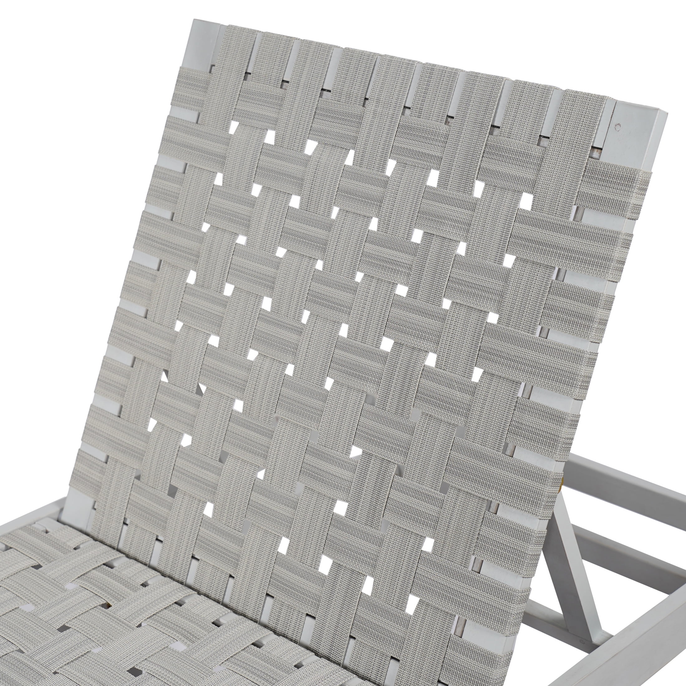 Christopher Knight Home Outdoor Wood Chaise Lounge Chair, Adjustable 4-Position Recliner with Rope Seat, Teak - Image 20