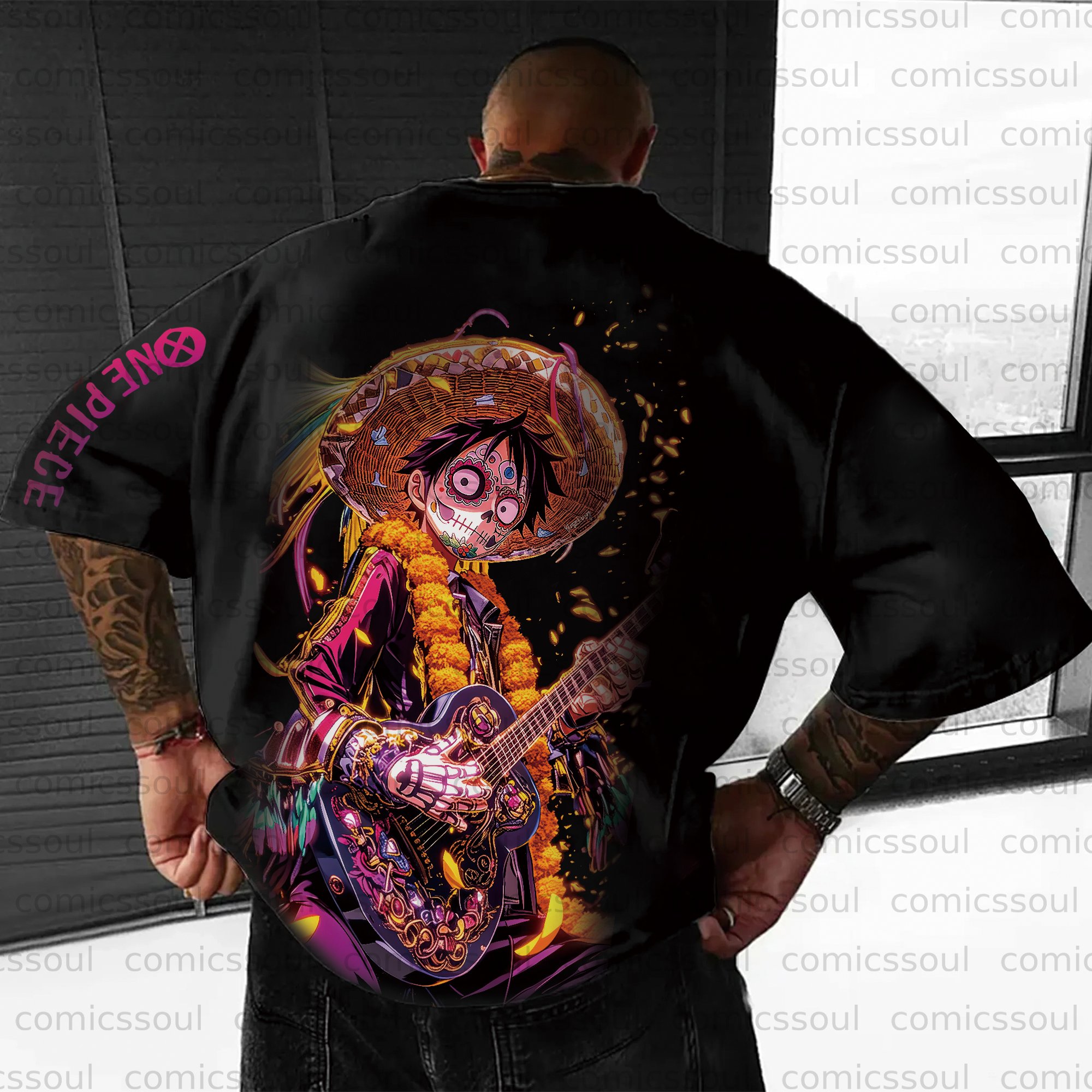 Unisex Anime Inspired Vintage T-Shirt