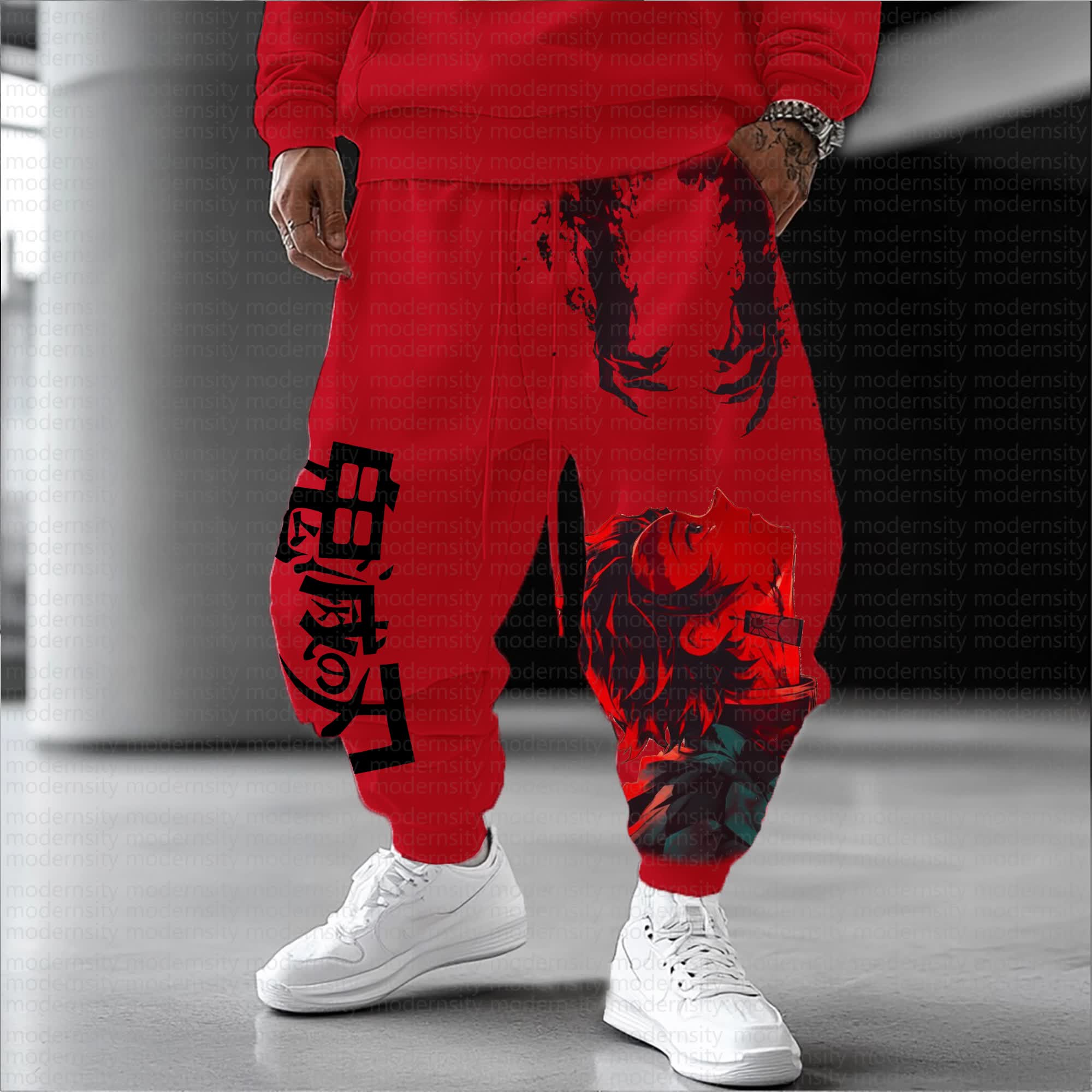 Unisex Anime Inspired Vintage Pants丨Comicssoul