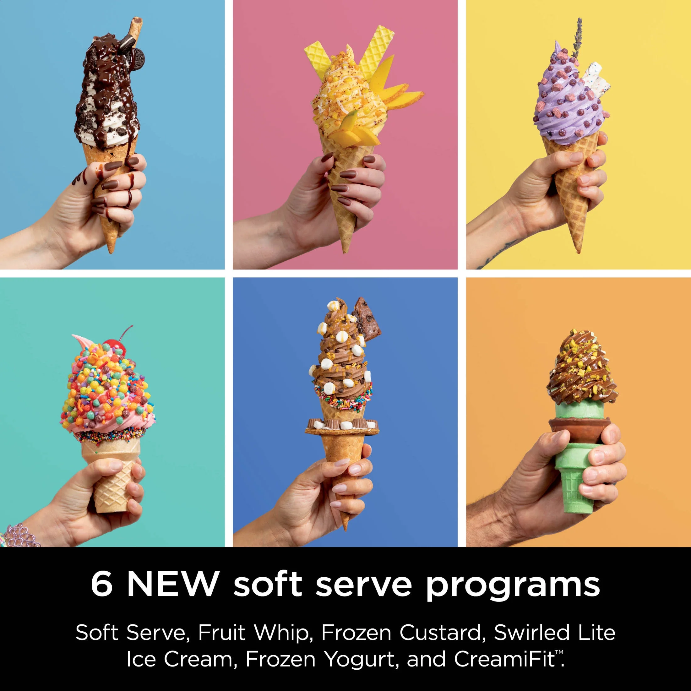 Ninja Swirl? by CREAMi? Soft Serve and Ice Cream Maker, 13 One-Touch Programs, NC701 - Image 4