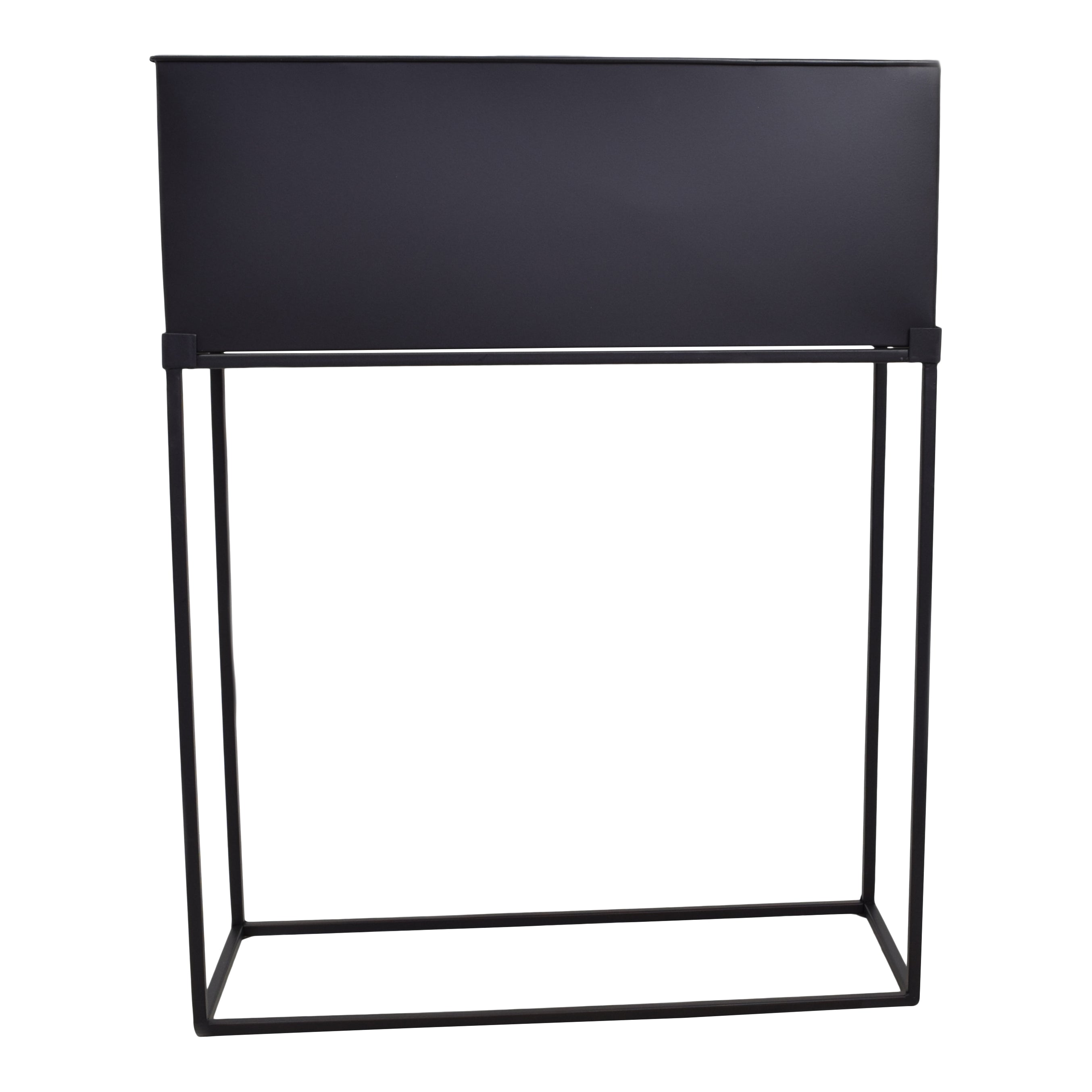 LOFT42 Flora Plantenbak Rechthoek - Metaal - Mat Zwart