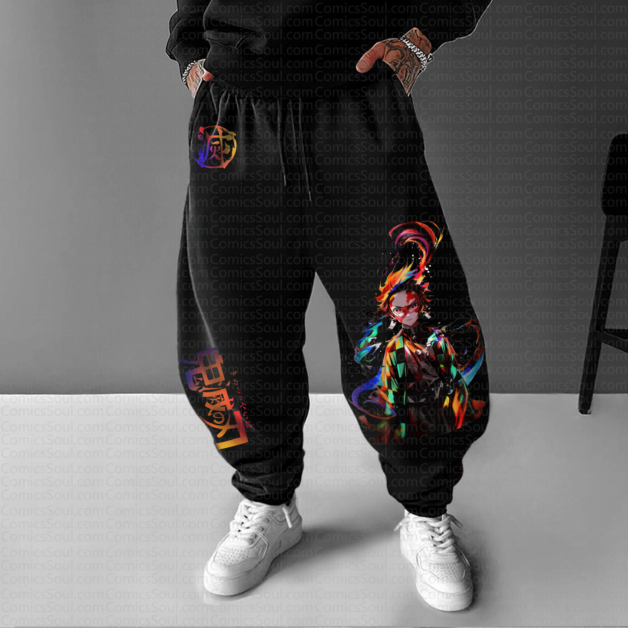 Unisex “ Comicssoul ” Casual Streetwear Pants